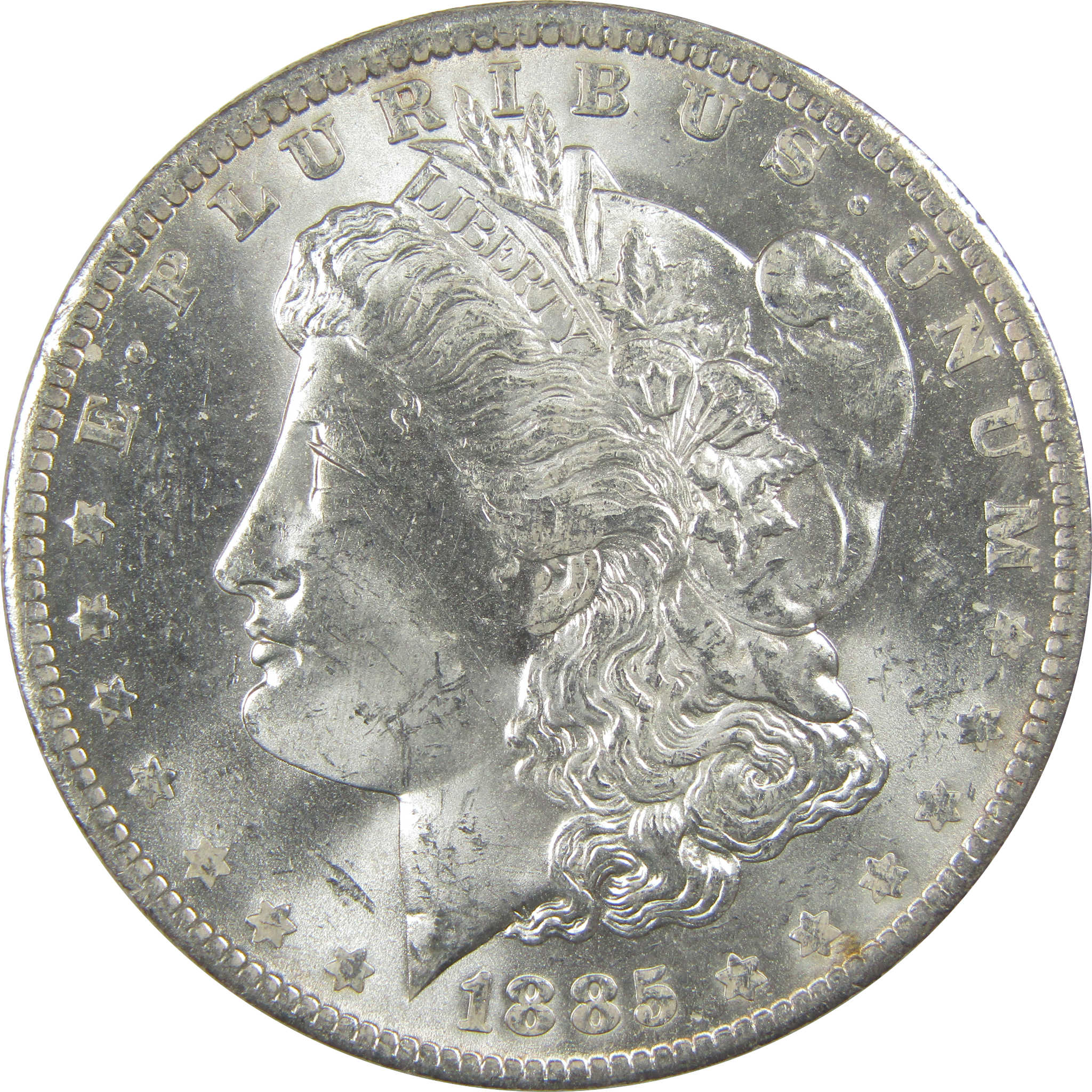 1885 O Morgan Dollar Uncirculated Silver $1 Coin SKU:I22085 - Morgan coin - Morgan silver dollar - Morgan silver dollar for sale - Profile Coins & Collectibles