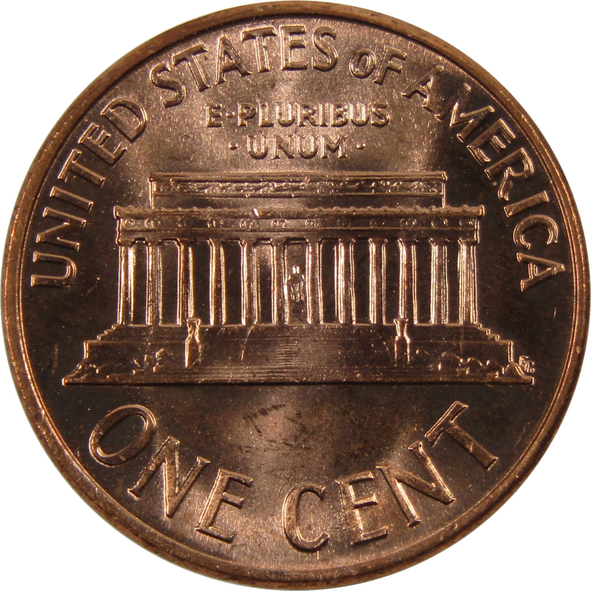 1968 S Lincoln Memorial Cent BU Uncirculated Penny 1c Coin