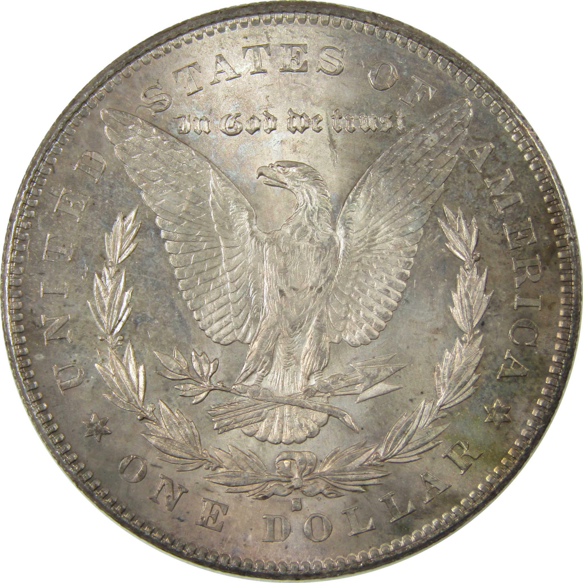 1878 S Morgan Silver Dollar Uncirculated Mint State Toned SKU:I26292