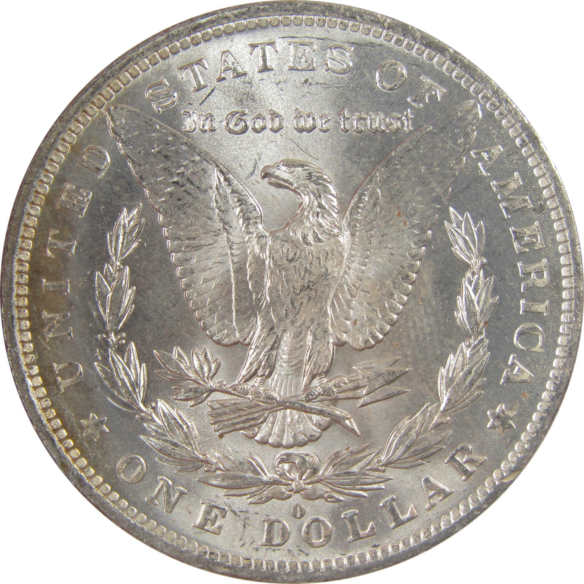 1884 O Morgan Silver Dollar BU Choice Uncirculated Toned SKU:I24196