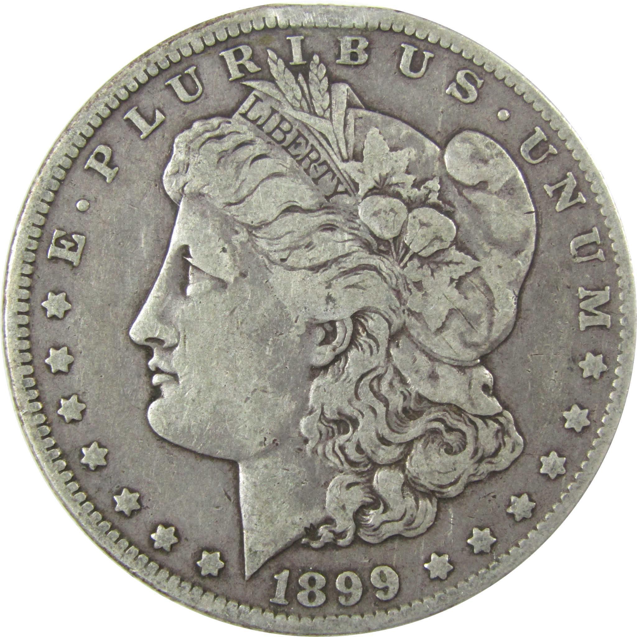 1899 O Micro O Morgan Silver Dollar F Fine Details $1 Coin SKU:I24729 - Morgan coin - Morgan silver dollar - Morgan silver dollar for sale - Profile Coins & Collectibles