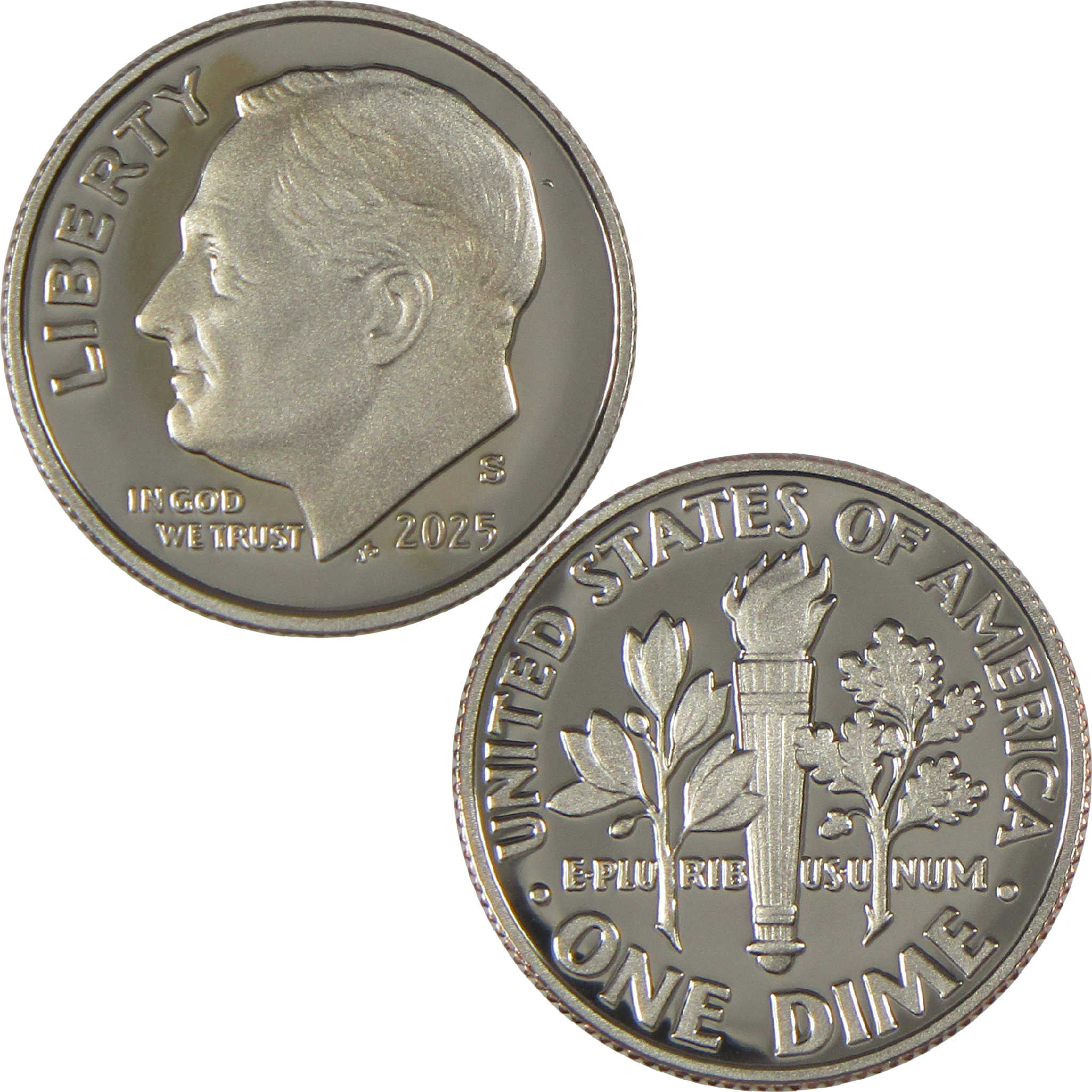 2025 S Roosevelt Dime Choice Proof Clad 10c Coin