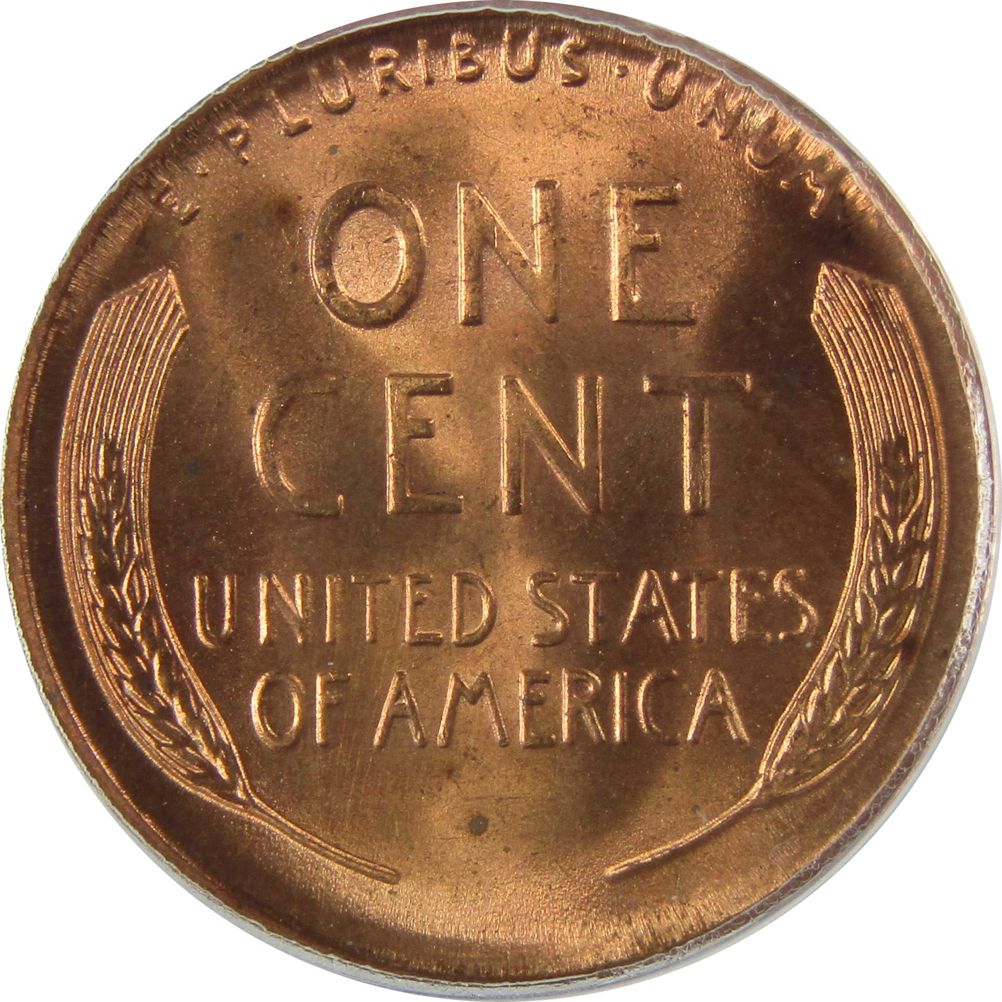 1957 BIE Variety Lincoln Wheat Cent MS 64 RB ANACS Penny SKU:CP795
