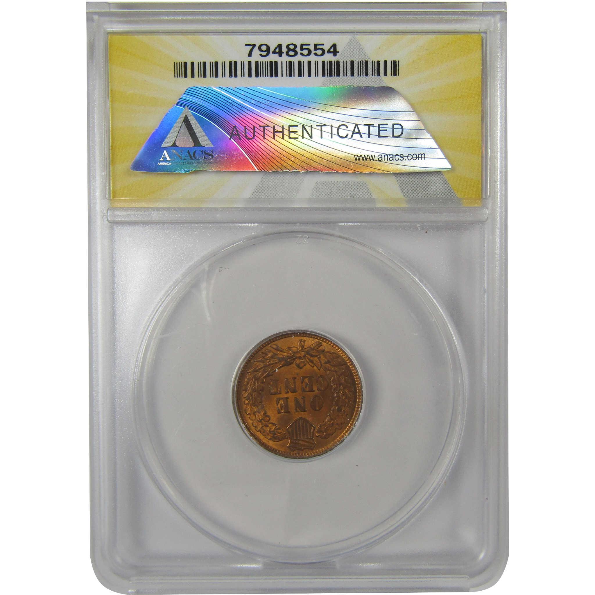 1901 Indian Head Cent MS 63 RB ANACS Penny Uncirculated SKU:I23010