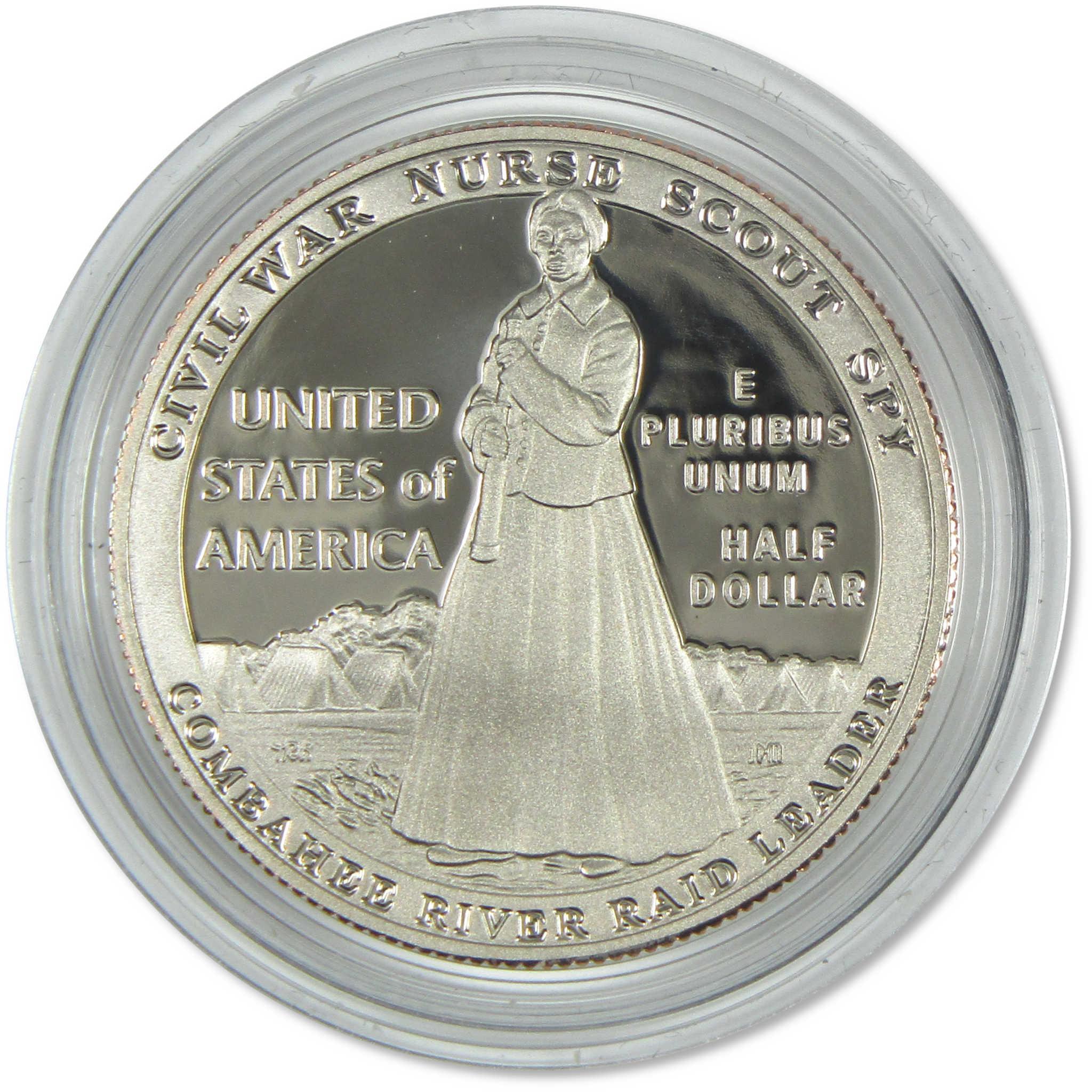 2024 S Harriet Tubman Commemorative Half Dollar Clad Proof OGP COA