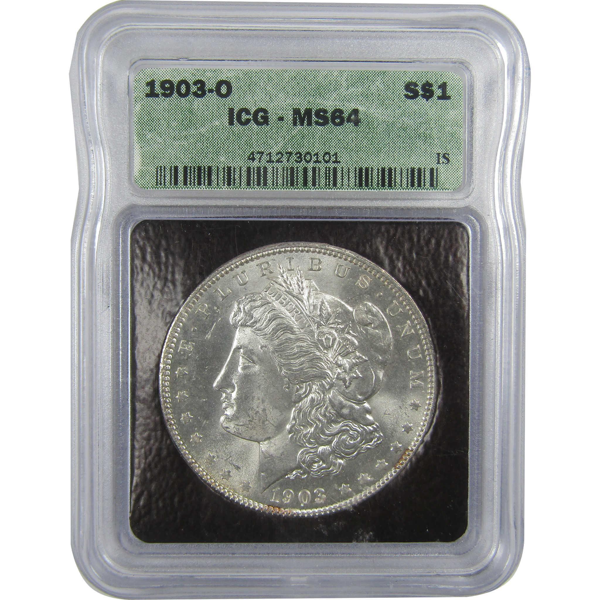 1903 O Morgan Dollar MS 64 ICG Silver Uncirculated $1 Coin SKU:I19608 - Morgan coin - Morgan silver dollar - Morgan silver dollar for sale - Profile Coins & Collectibles