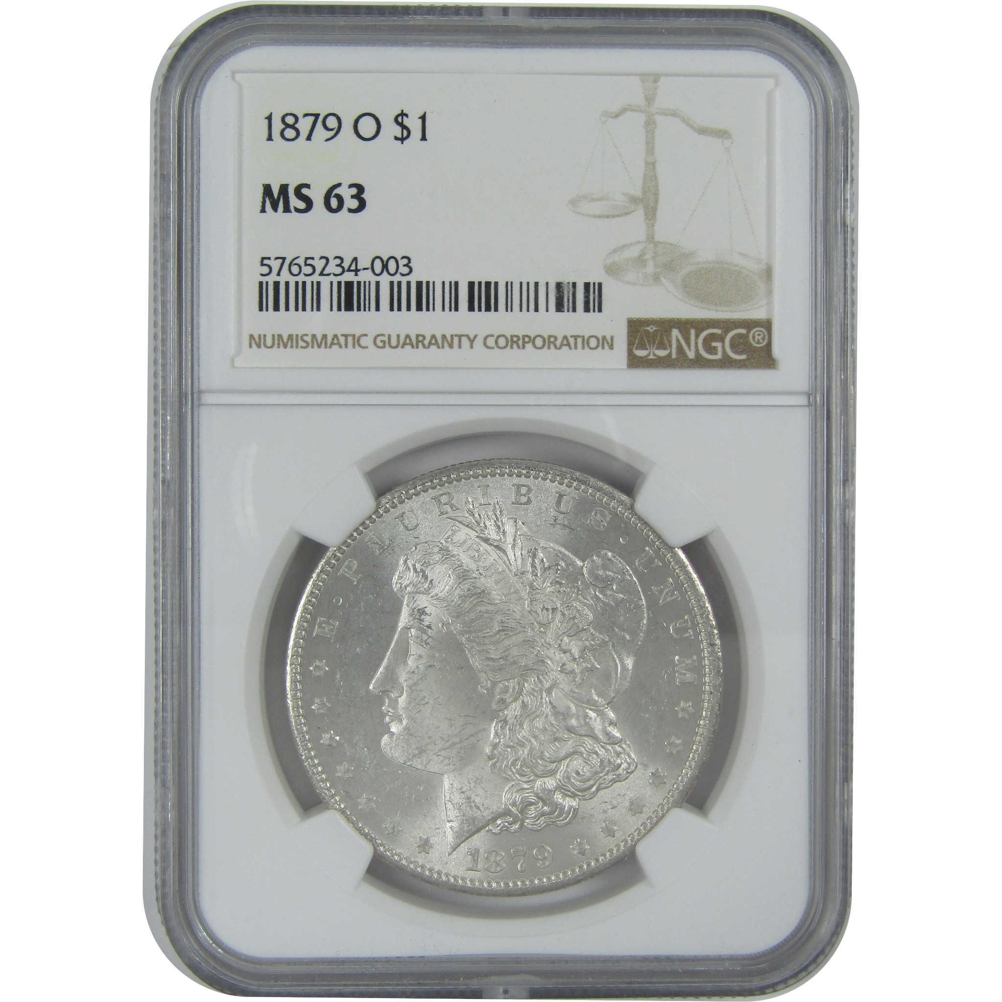 1879 O Morgan Dollar MS 63 NGC Silver $1 Uncirculated Coin SKU:I16469 - Morgan coin - Morgan silver dollar - Morgan silver dollar for sale - Profile Coins & Collectibles
