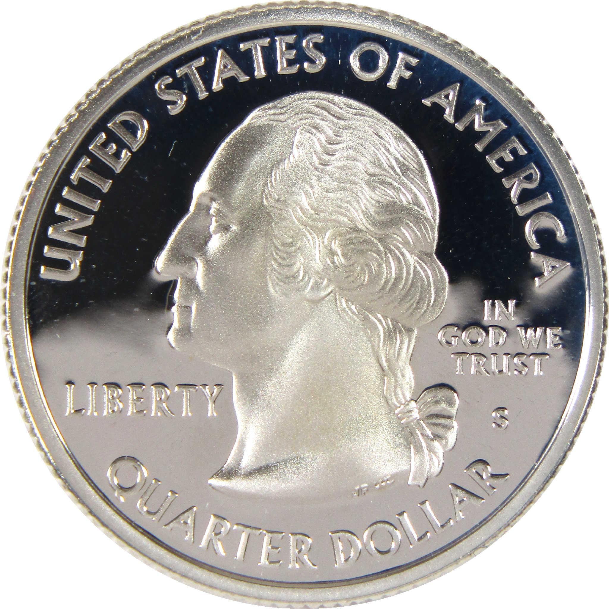 2003 S Missouri State Quarter Silver Proof 25c Coin