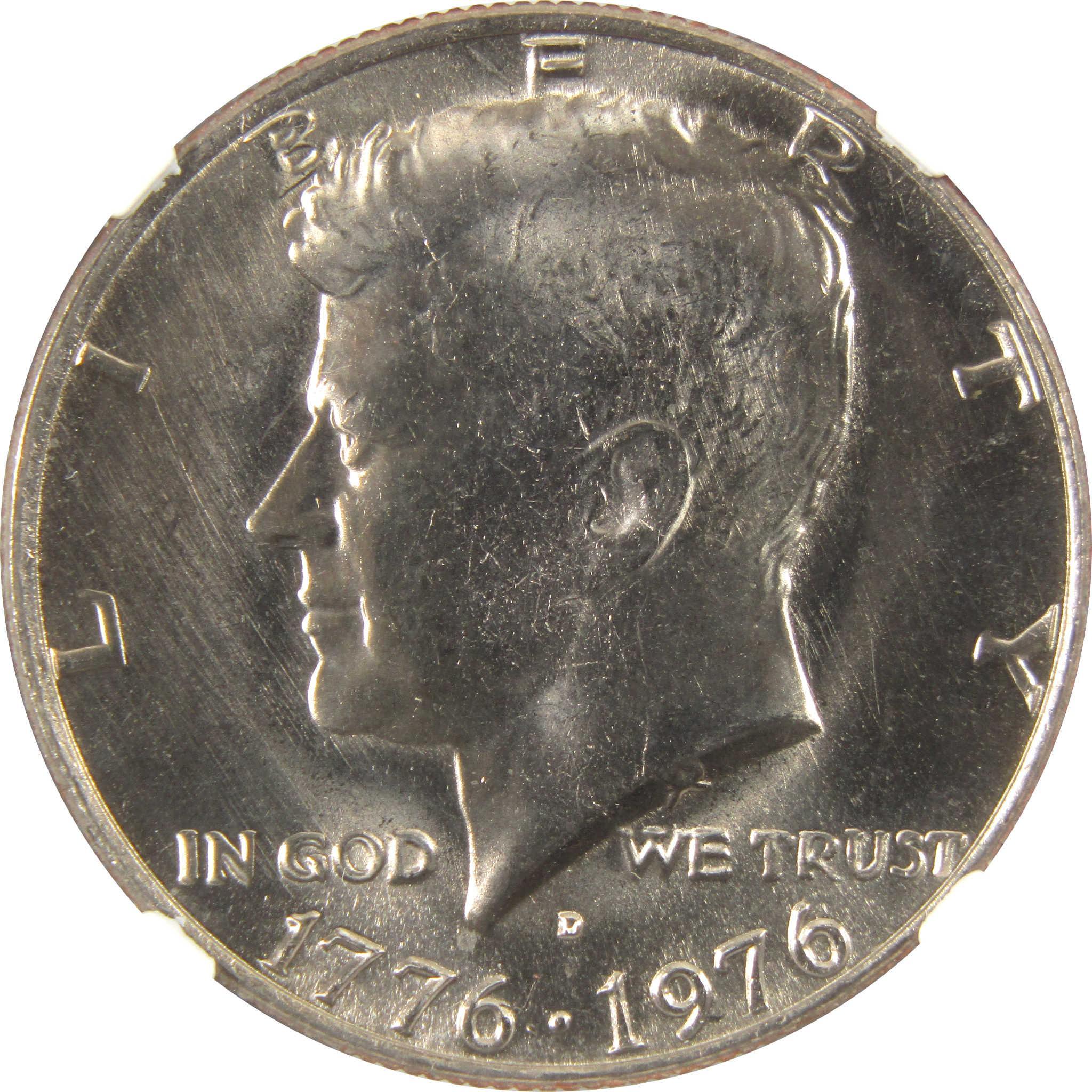 1976 D Kennedy Bicentennial 50c MS 67 NGC Clad Unc SKU:I9801