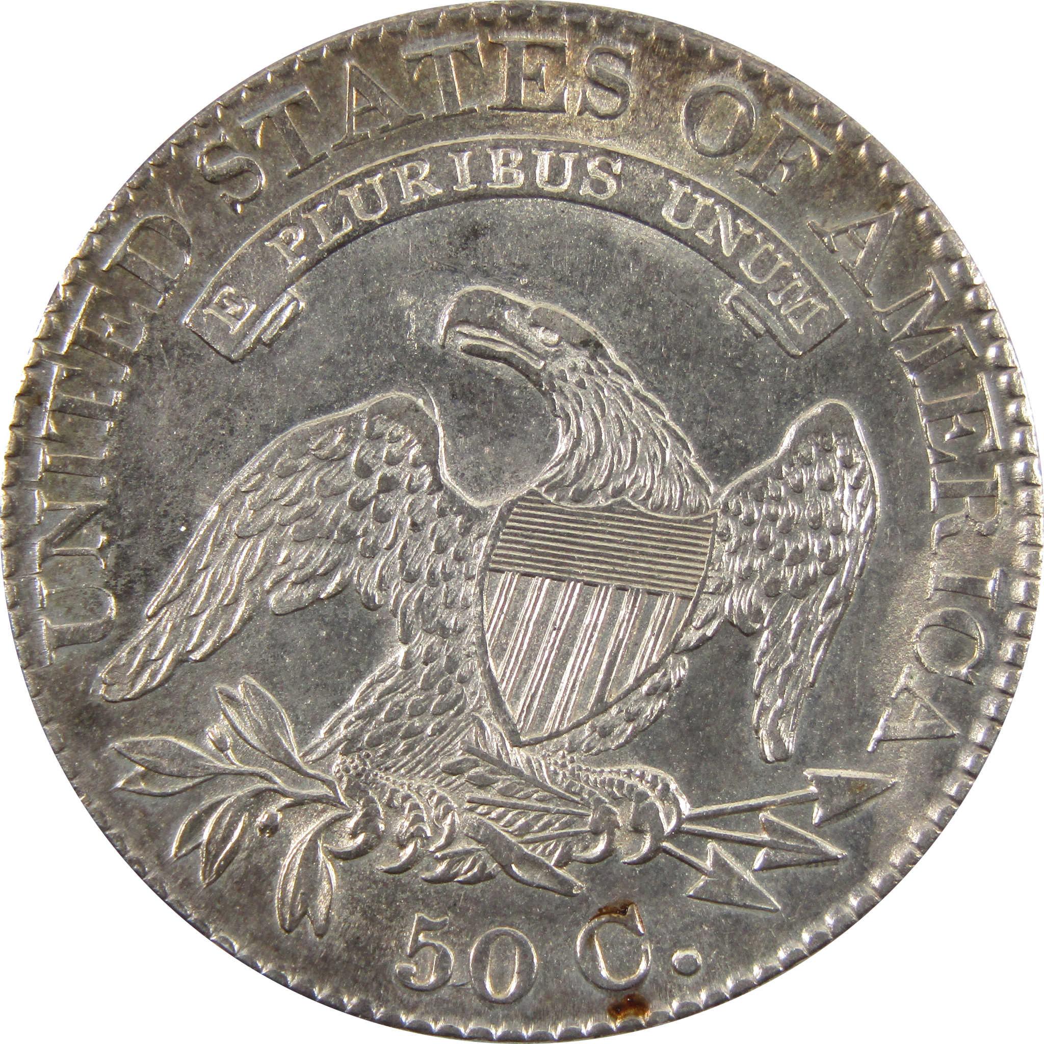 1826 Capped Bust 50c Borderline Unc 89.24% Silver SKU:I10649