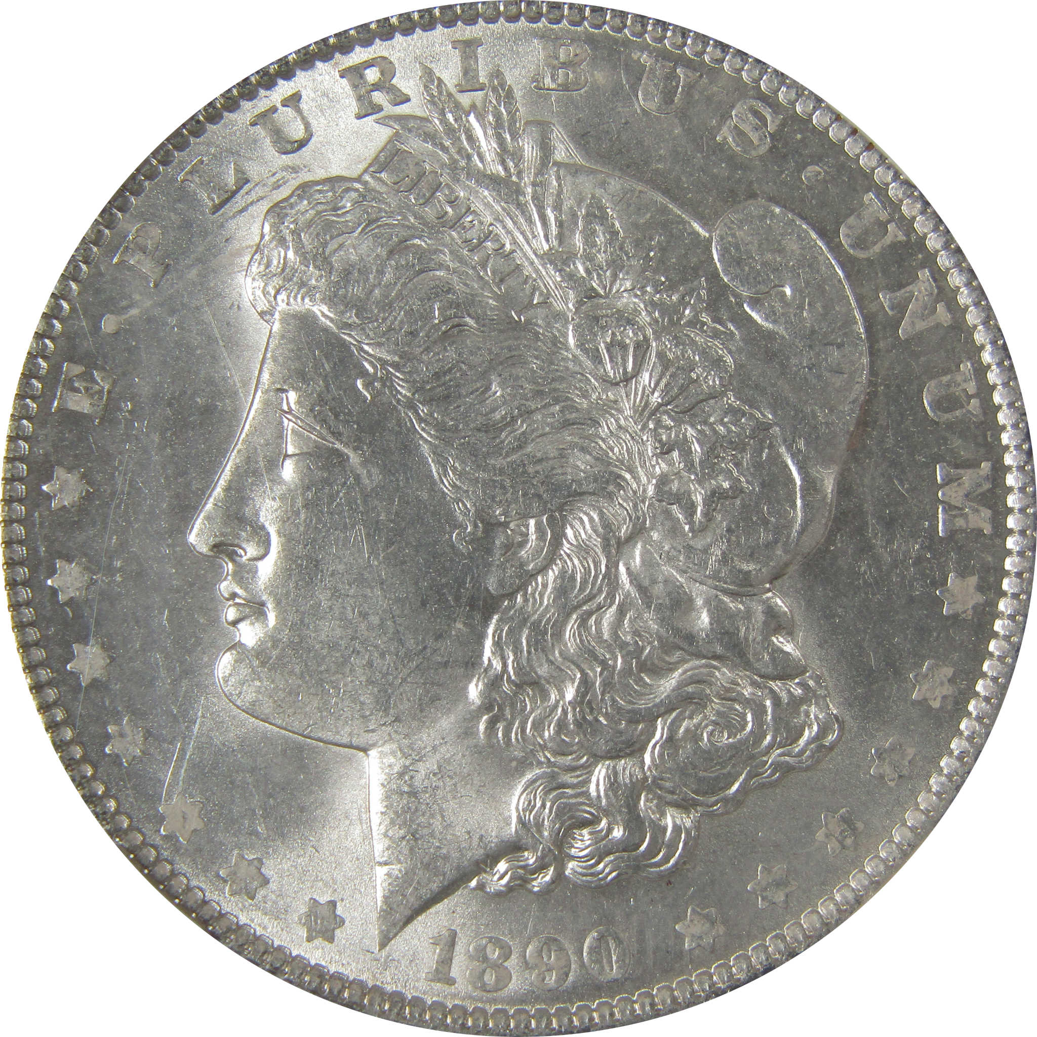 1890 Morgan Dollar MS 63 NGC Silver Original Bag Fragment SKU:I23667 - Morgan coin - Morgan silver dollar - Morgan silver dollar for sale - Profile Coins & Collectibles