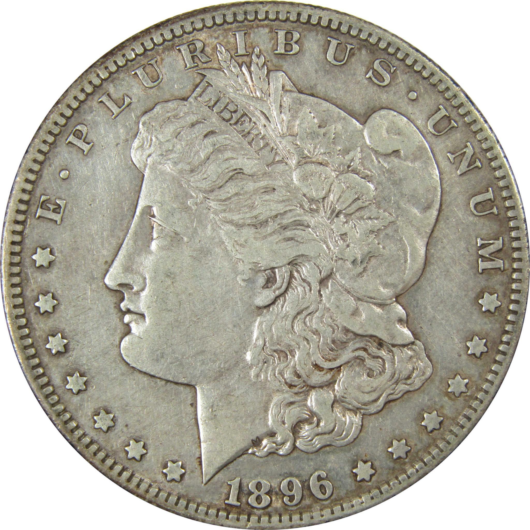 1896 S Morgan Silver Dollar XF EF Extremely Fine Details SKU:CP642 - Morgan coin - Morgan silver dollar - Morgan silver dollar for sale - Profile Coins & Collectibles