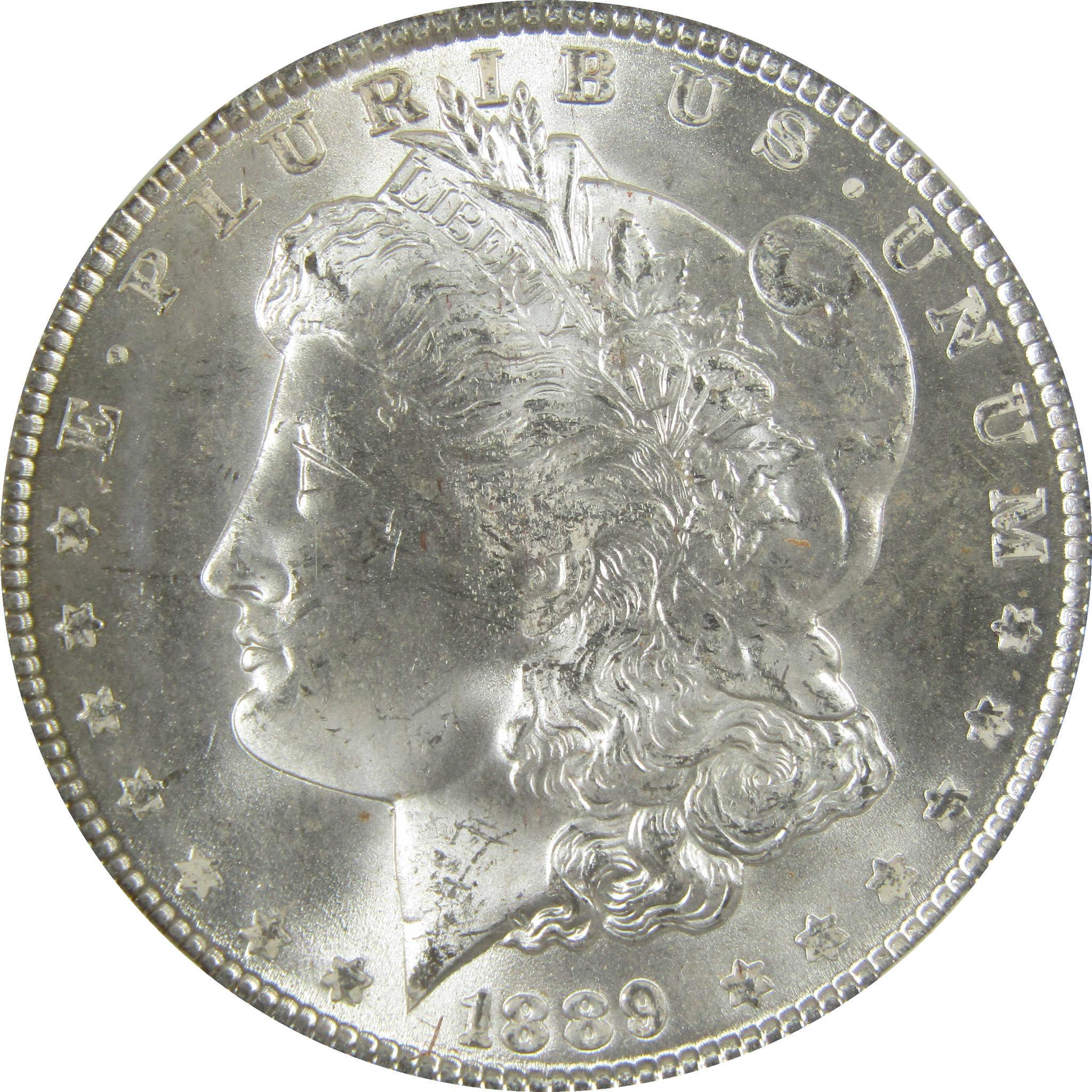 1889 Morgan Silver Dollar MS 64 NGC Uncirculated $1 Coin SKU:I27899 - Morgan coin - Morgan silver dollar - Morgan silver dollar for sale - Profile Coins & Collectibles