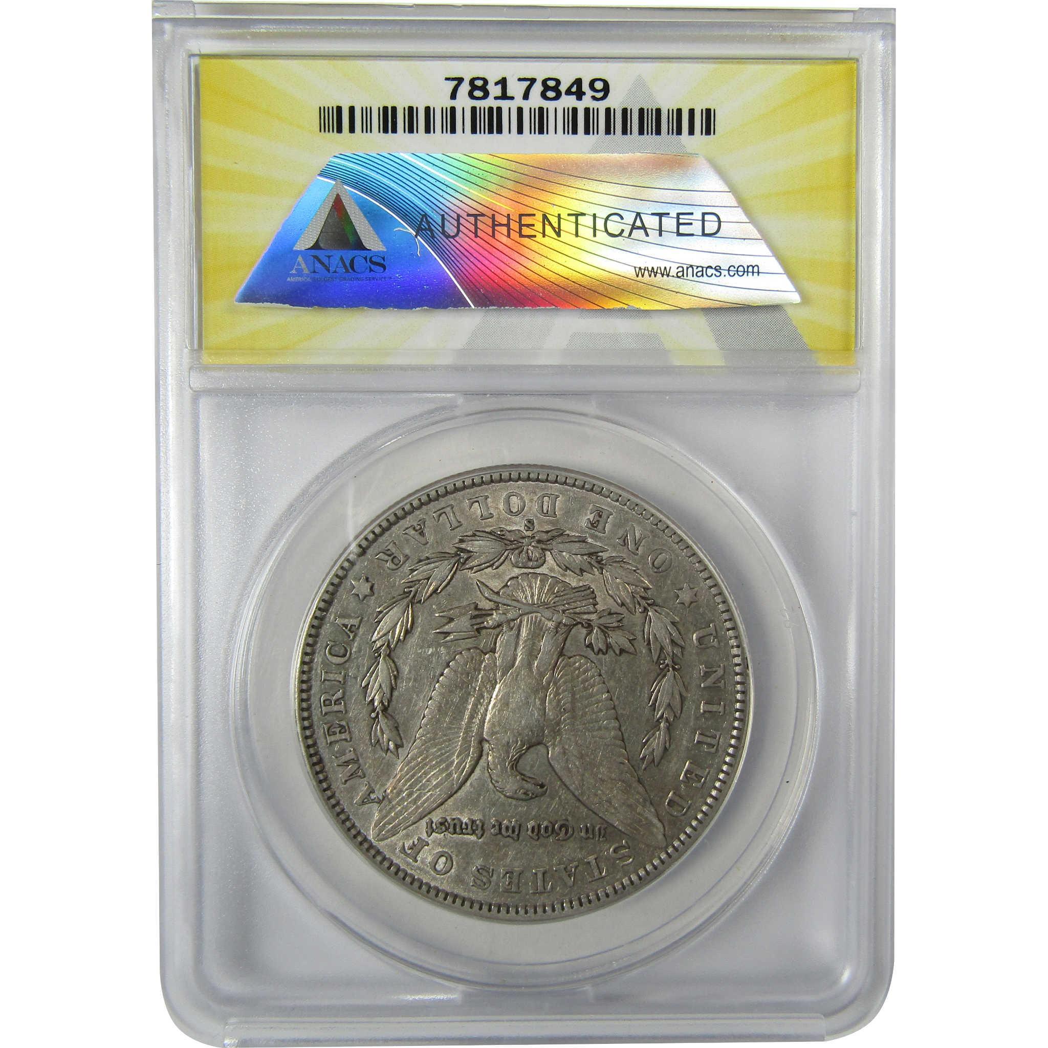 1904 S Morgan Silver Dollar EF 40 Details ANACS $1 CoinSKU:CP865 - Morgan coin - Morgan silver dollar - Morgan silver dollar for sale - Profile Coins & Collectibles
