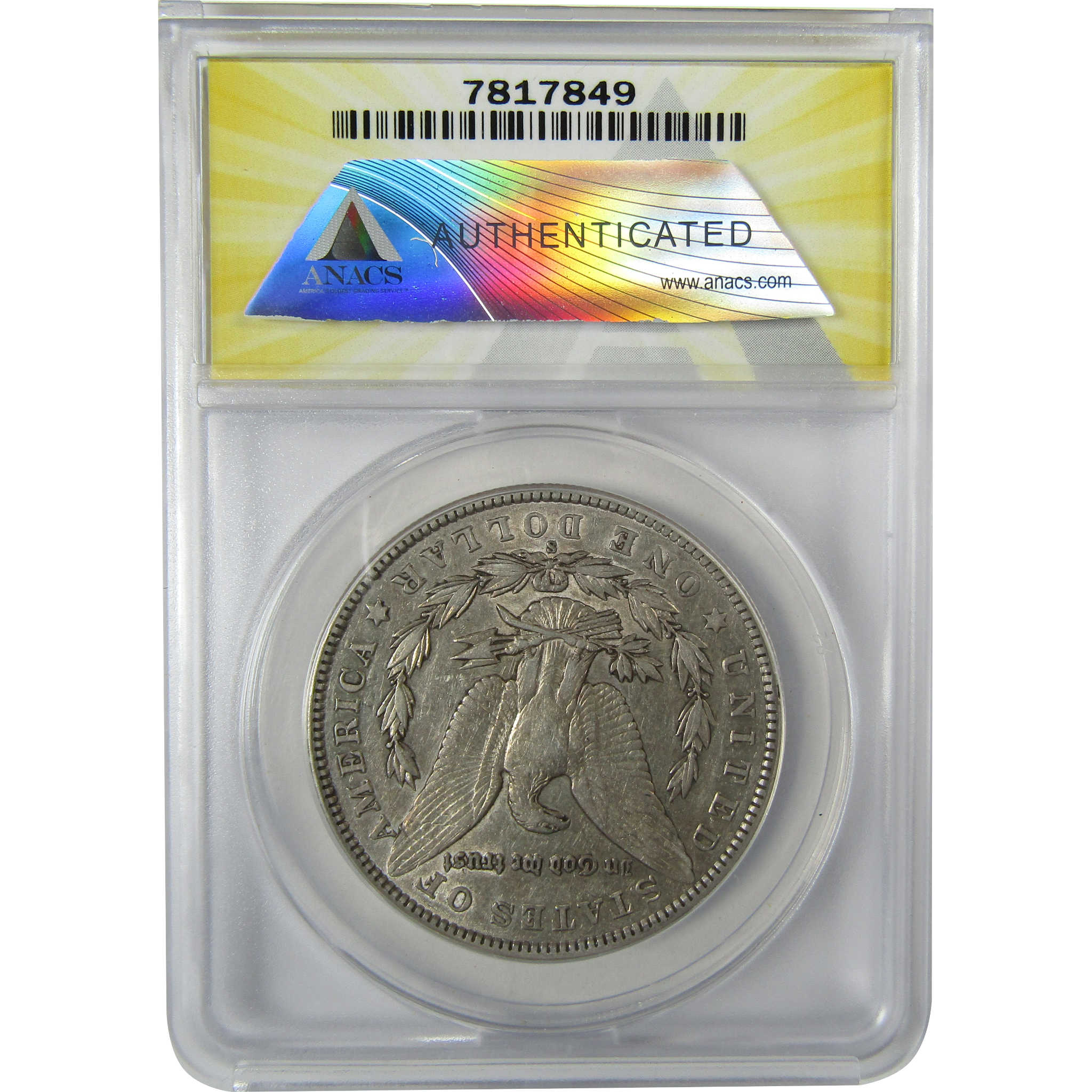 1904 S Morgan Silver Dollar EF 40 Details ANACS $1 CoinSKU:CP865