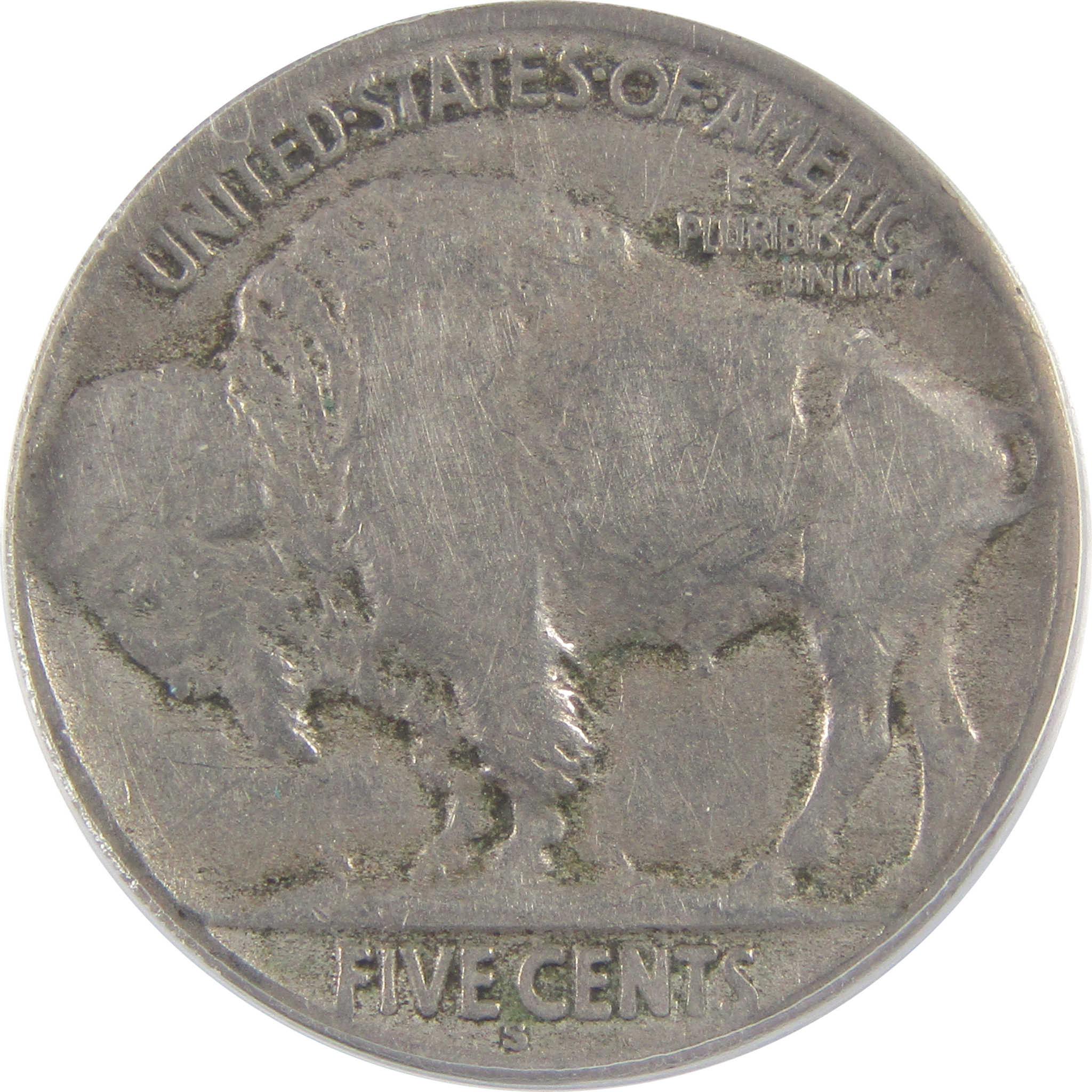 1914 S Indian Head Buffalo Nickel VG 10 ANACS 5c Coin SKU:I18422