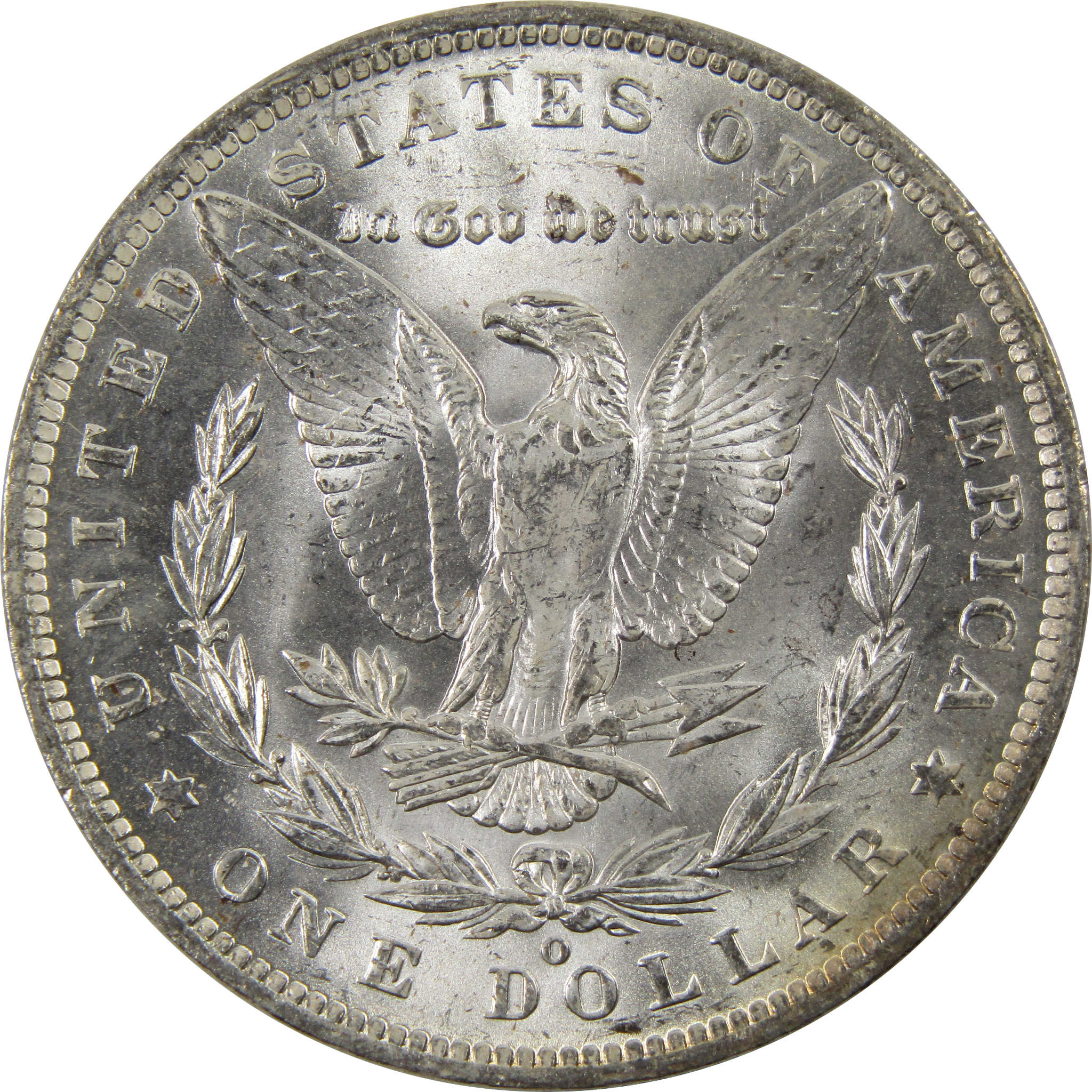 1885 O Morgan Dollar BU Uncirculated Silver $1 Toned Obverse SKU:I9627