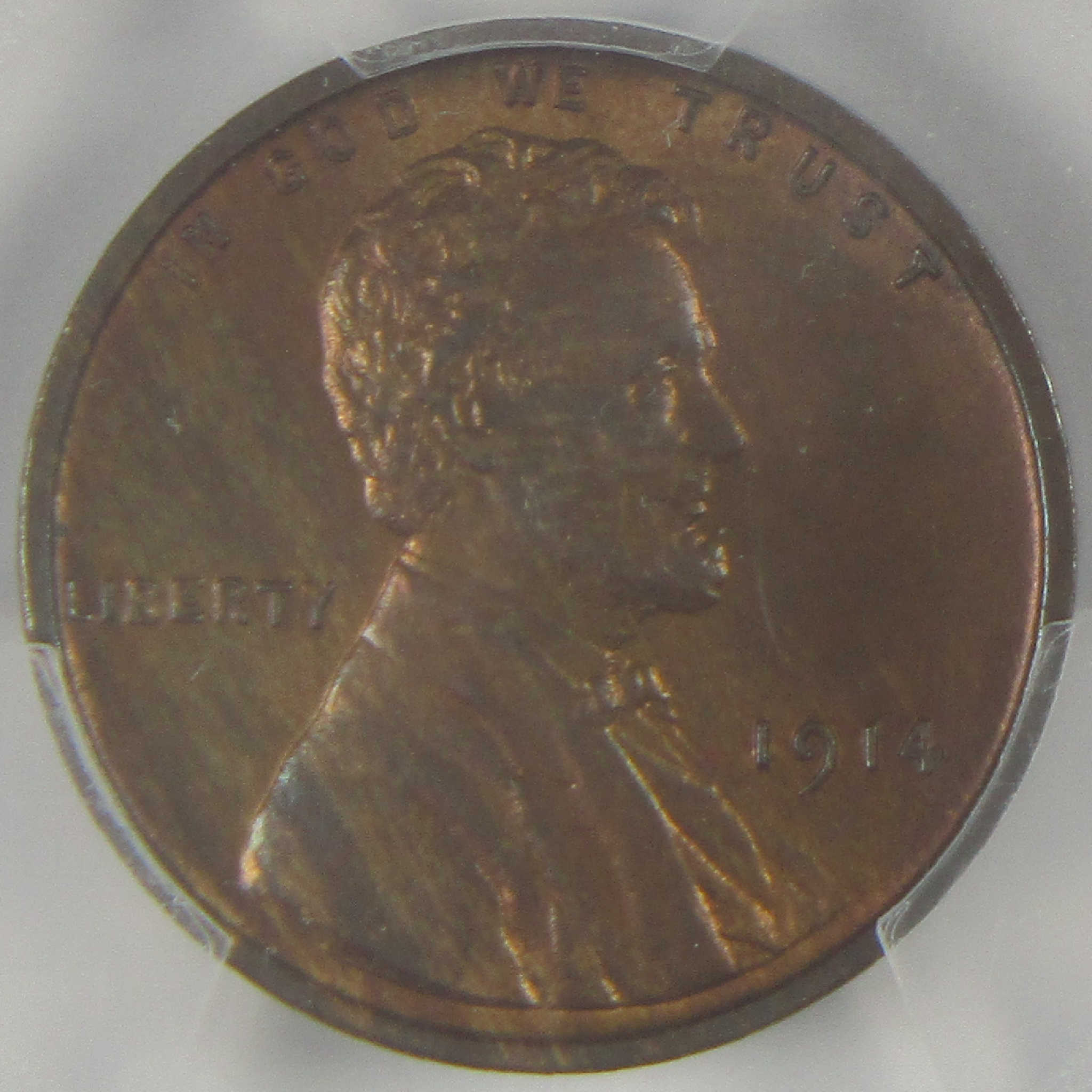 1914 Lincoln Wheat Cent PR 66 RB PCGS Penny Proof 1c Coin
