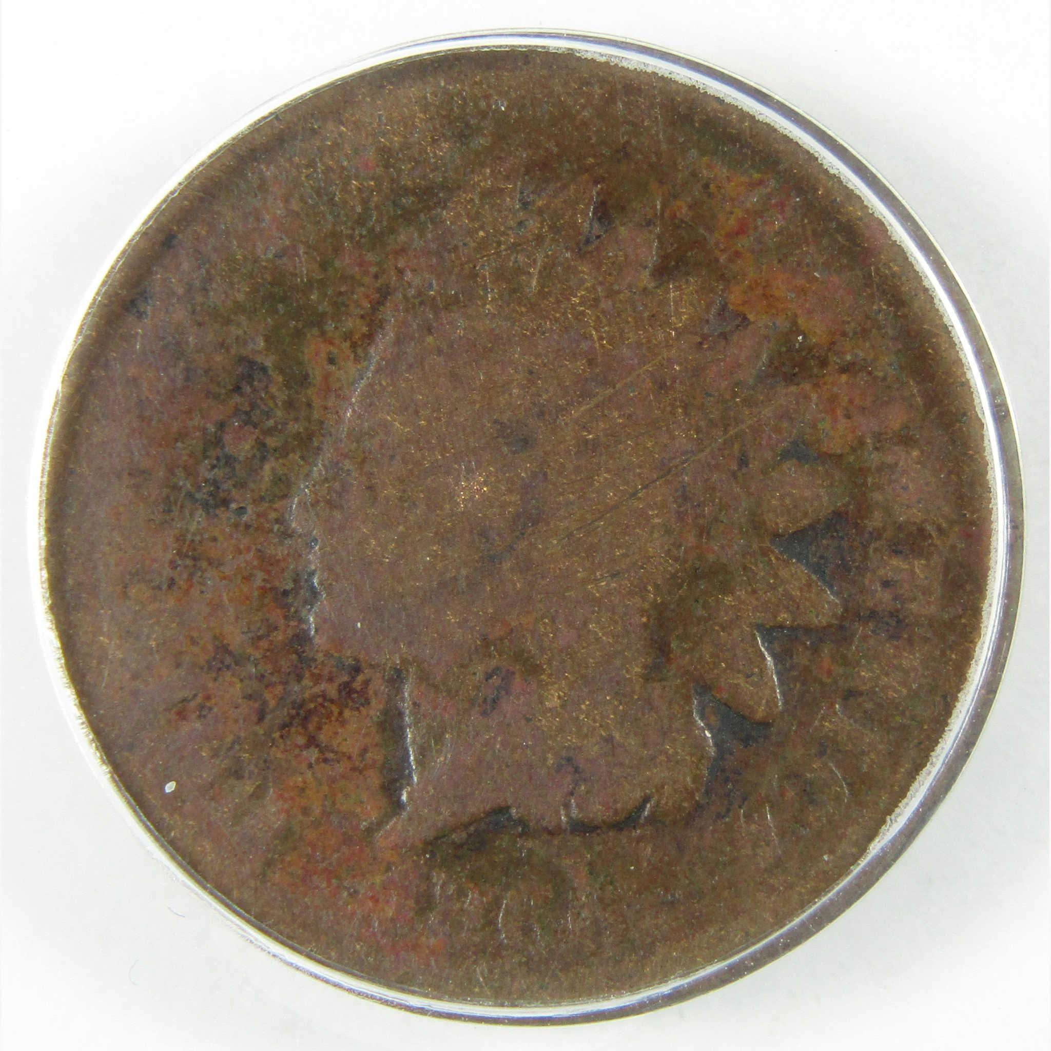 1866 Indian Head Cent FR 2 Details ANACS Penny 1c Coin SKU:CP846