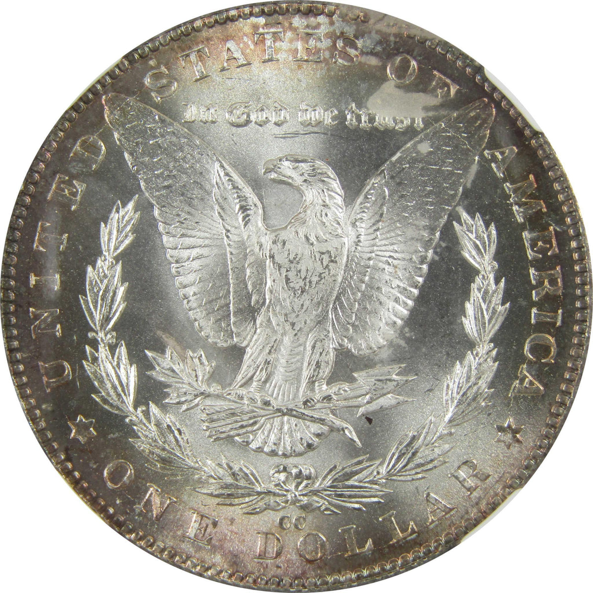 1884 CC Morgan Silver Dollar MS 65 NGC Uncirculated Toned SKU:CP362