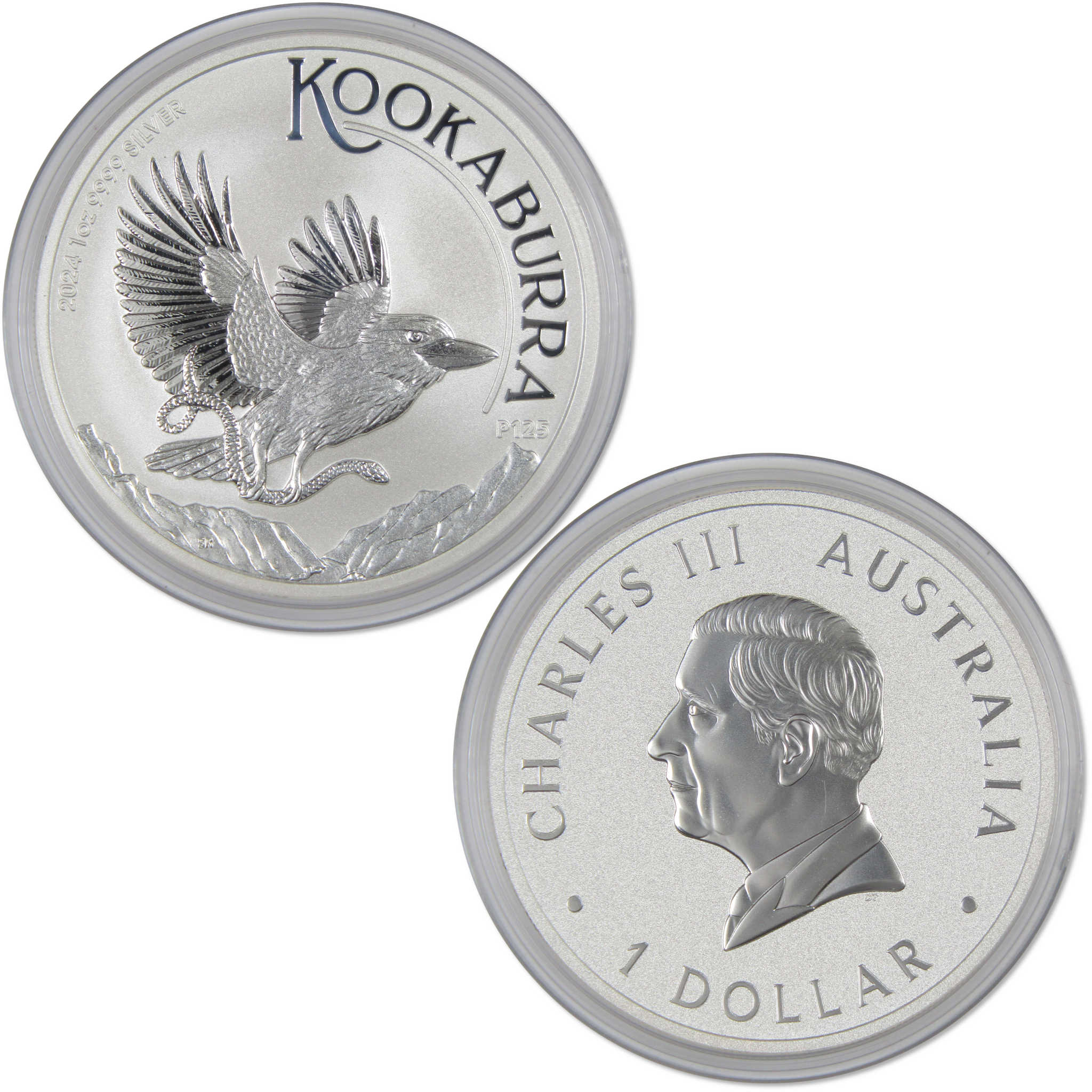 2024 Australian Kookaburra BU Brilliant Uncirculated 1 oz .9999 Silver
