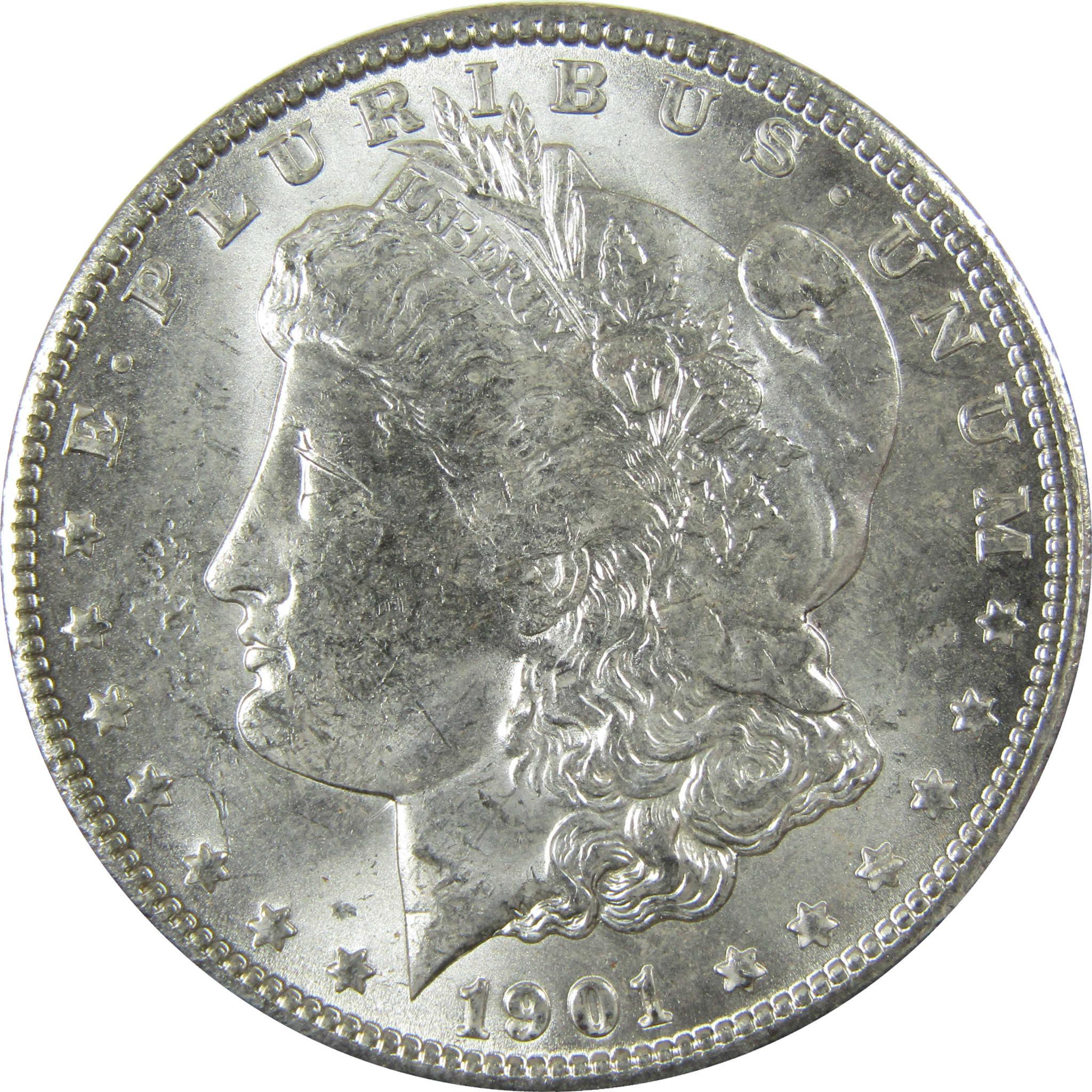 1901 O Morgan Silver Dollar Uncirculated Mint State $1 Coin SKU:I27752 - Morgan coin - Morgan silver dollar - Morgan silver dollar for sale - Profile Coins & Collectibles
