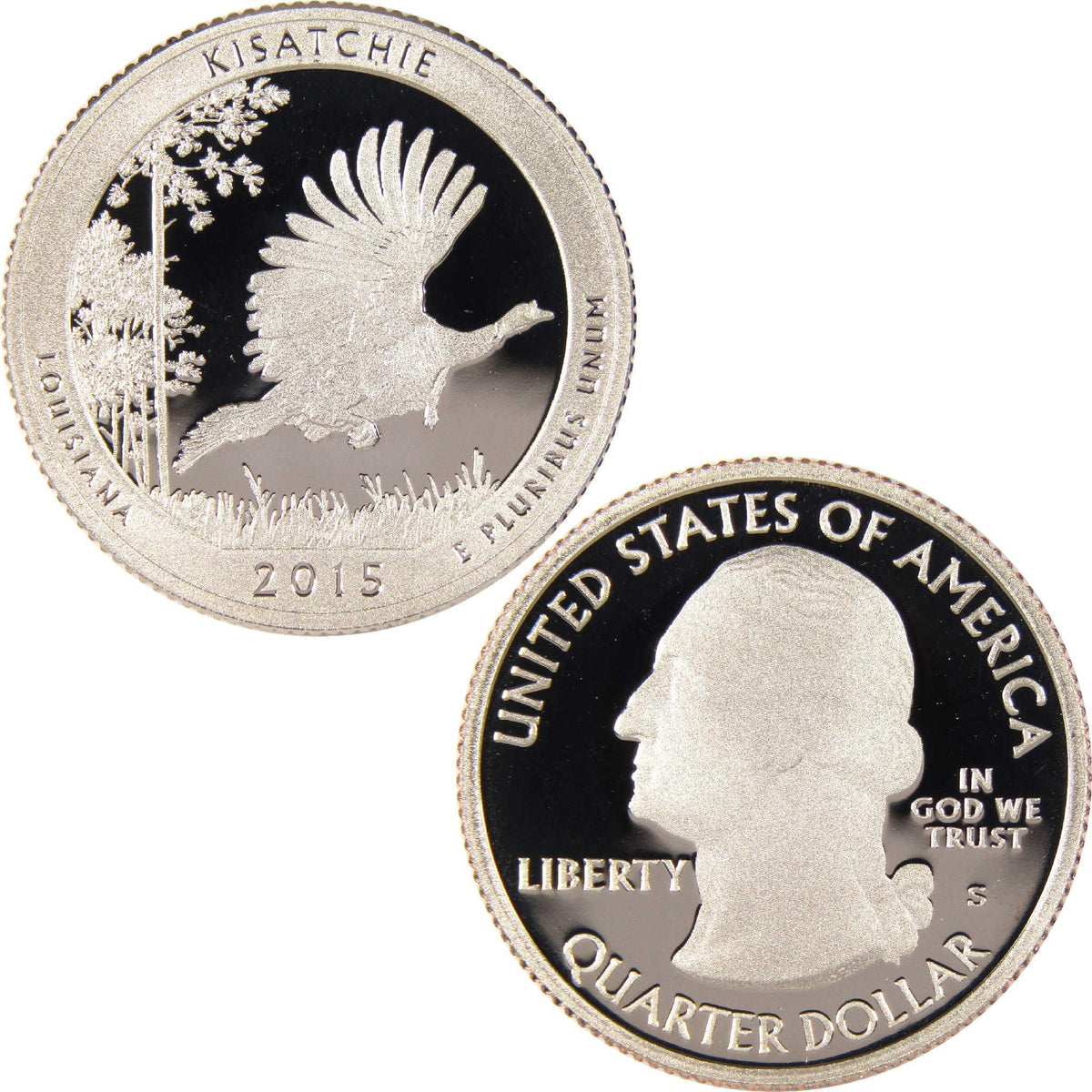 2015 S Kisatchie National Forest Quarter Clad Proof 25c Coin