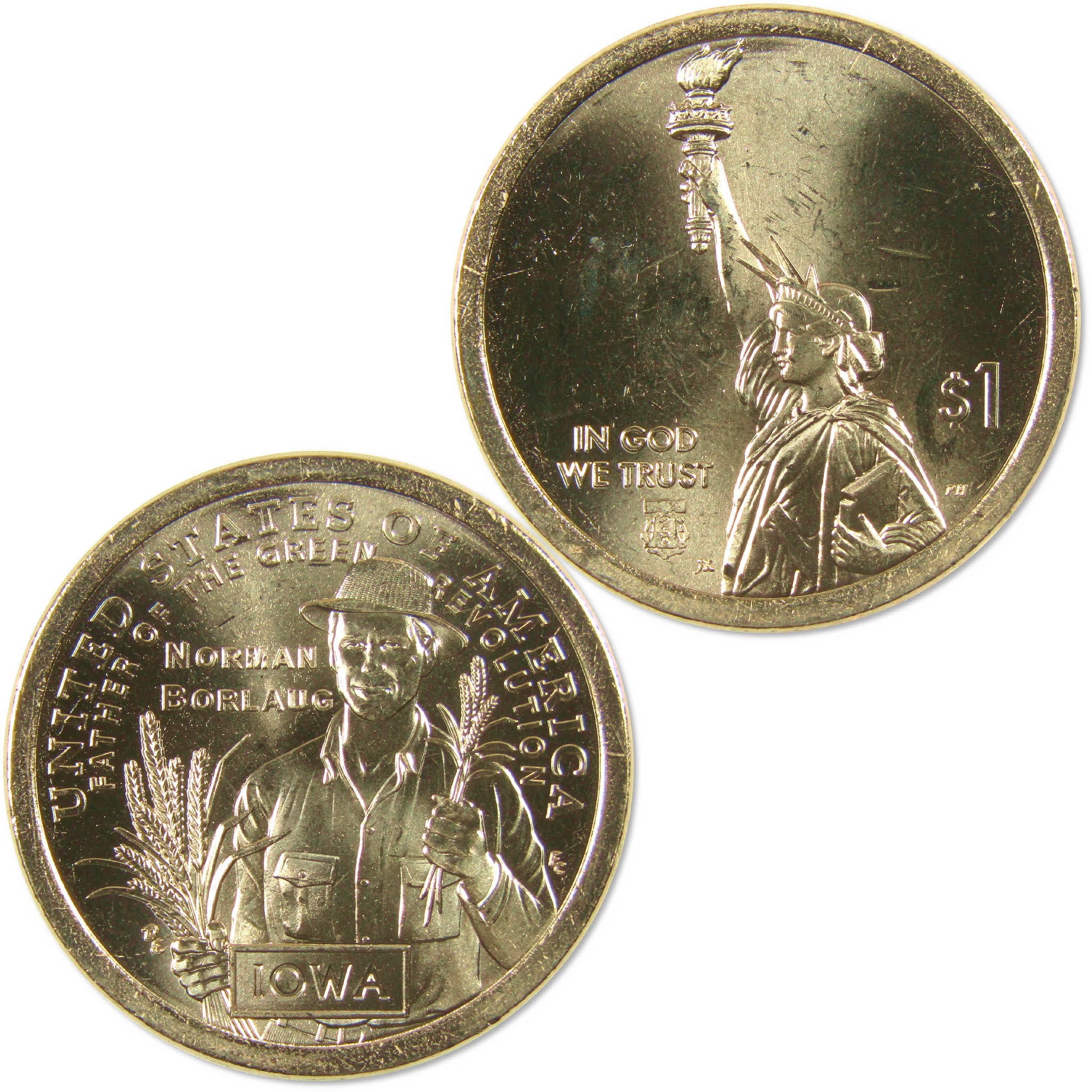 2026 D Iowa Norman Borlaug American Innovation Dollar Uncirculated