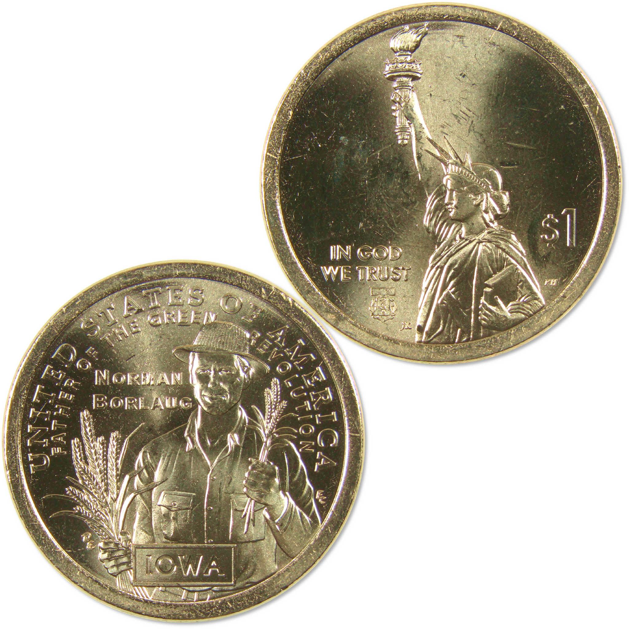 2026 D Iowa Norman Borlaug American Innovation Dollar Uncirculated
