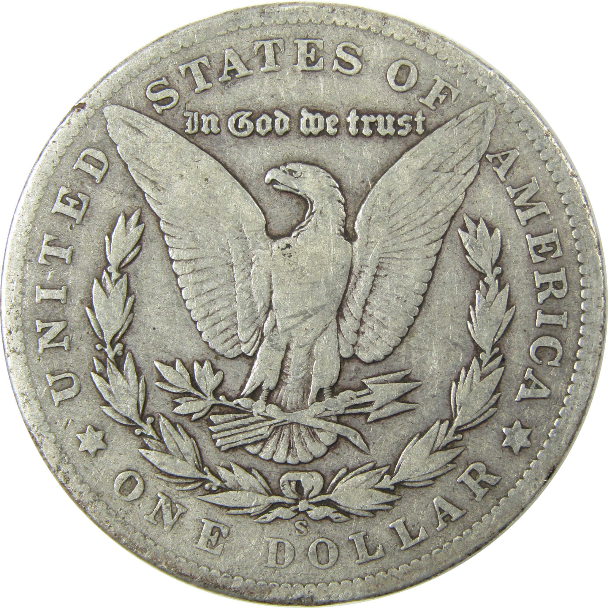 1903 S Morgan Silver Dollar F Fine $1 Coin Collectible SKU:CP1375 - Morgan coin - Morgan silver dollar - Morgan silver dollar for sale - Profile Coins & Collectibles