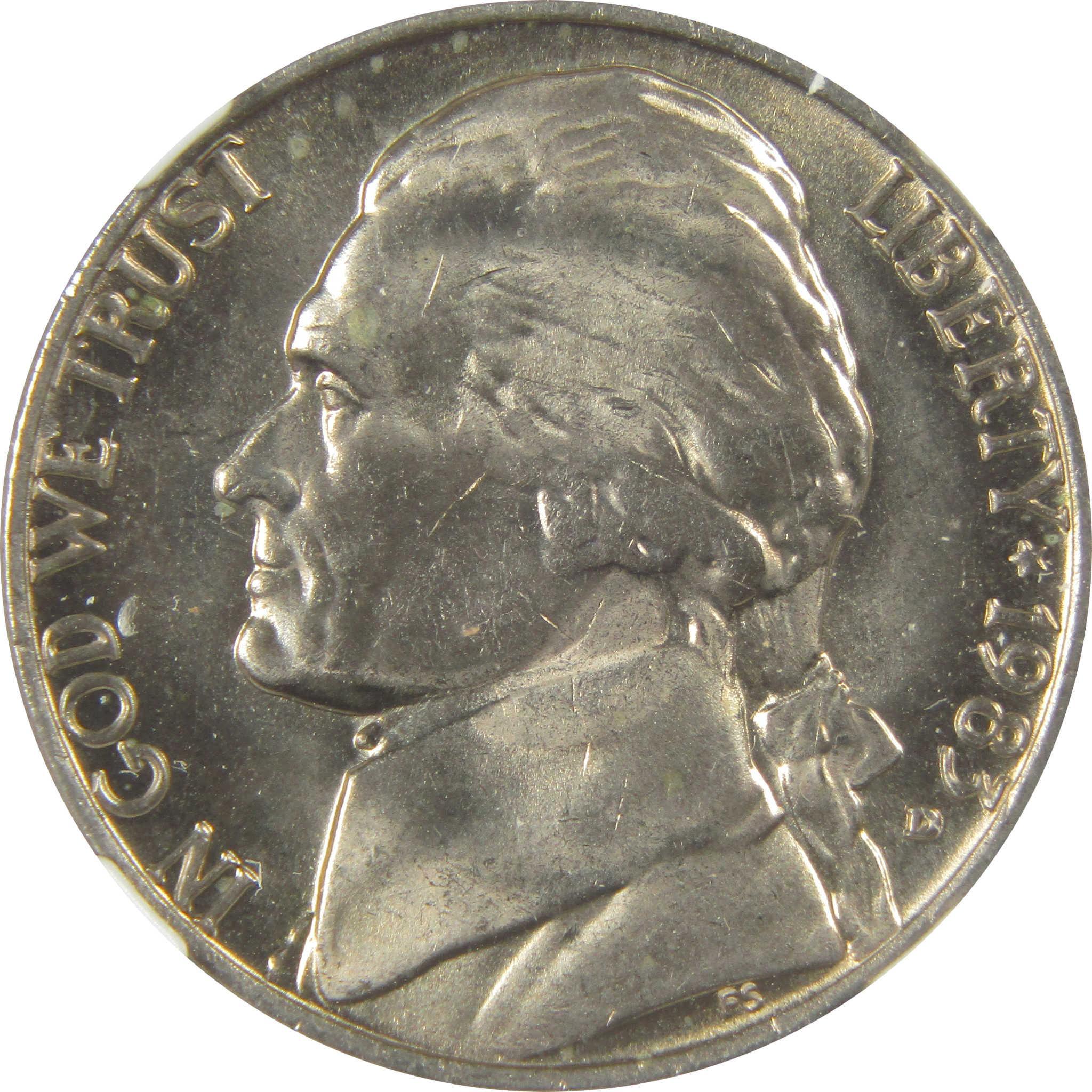 1983 D Jefferson Nickel MS 66 NGC Original Bag Fragment SKU:I22116
