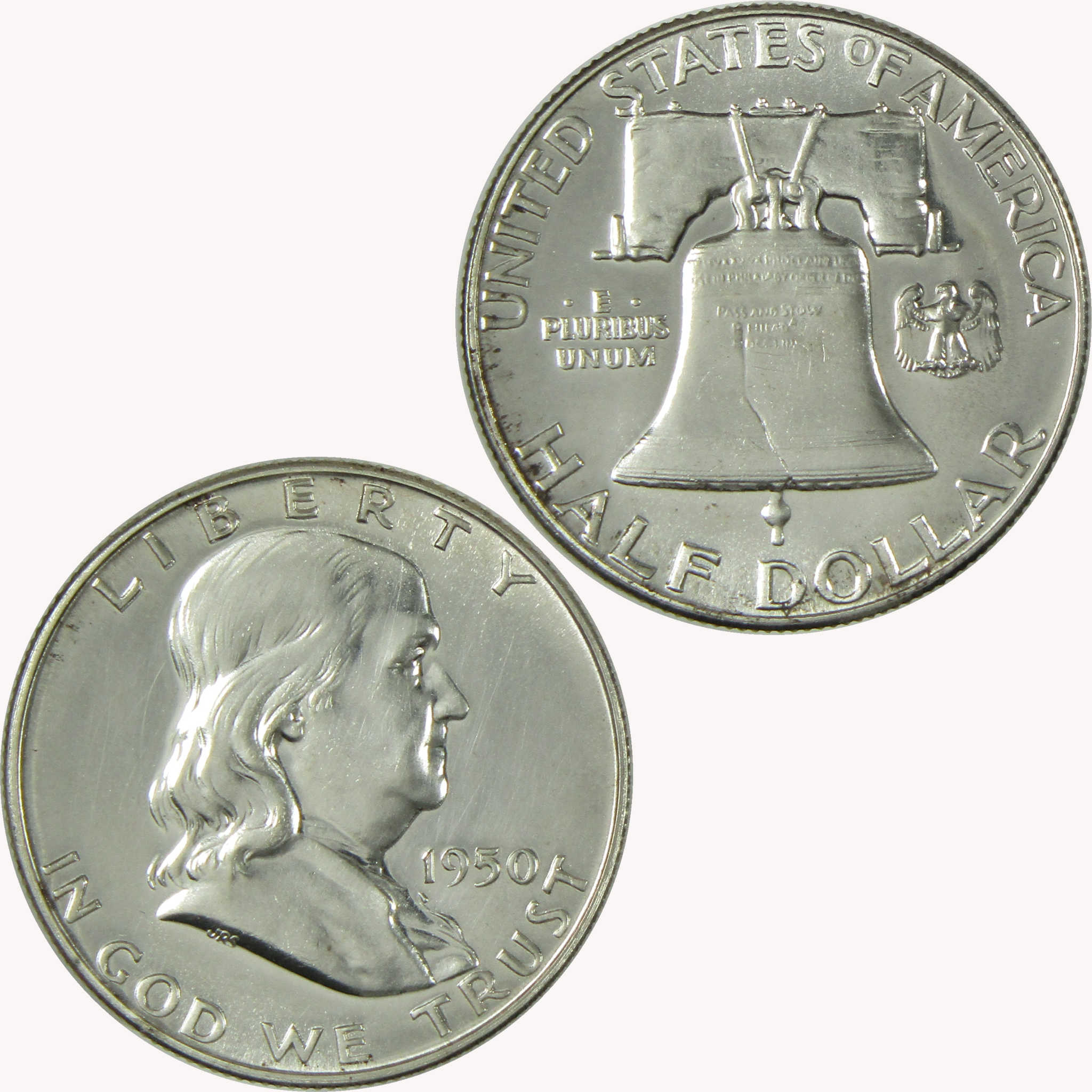1950 Franklin Silver Half Dollar Proof Details Proof SKU:I26606