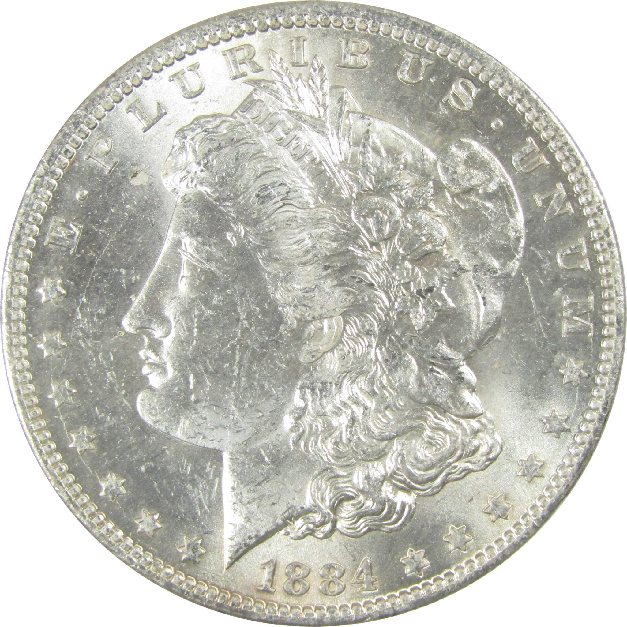 1884 O Morgan Silver Dollar Uncirculated Mint State $1 Coin SKU:I27484 - Morgan coin - Morgan silver dollar - Morgan silver dollar for sale - Profile Coins & Collectibles