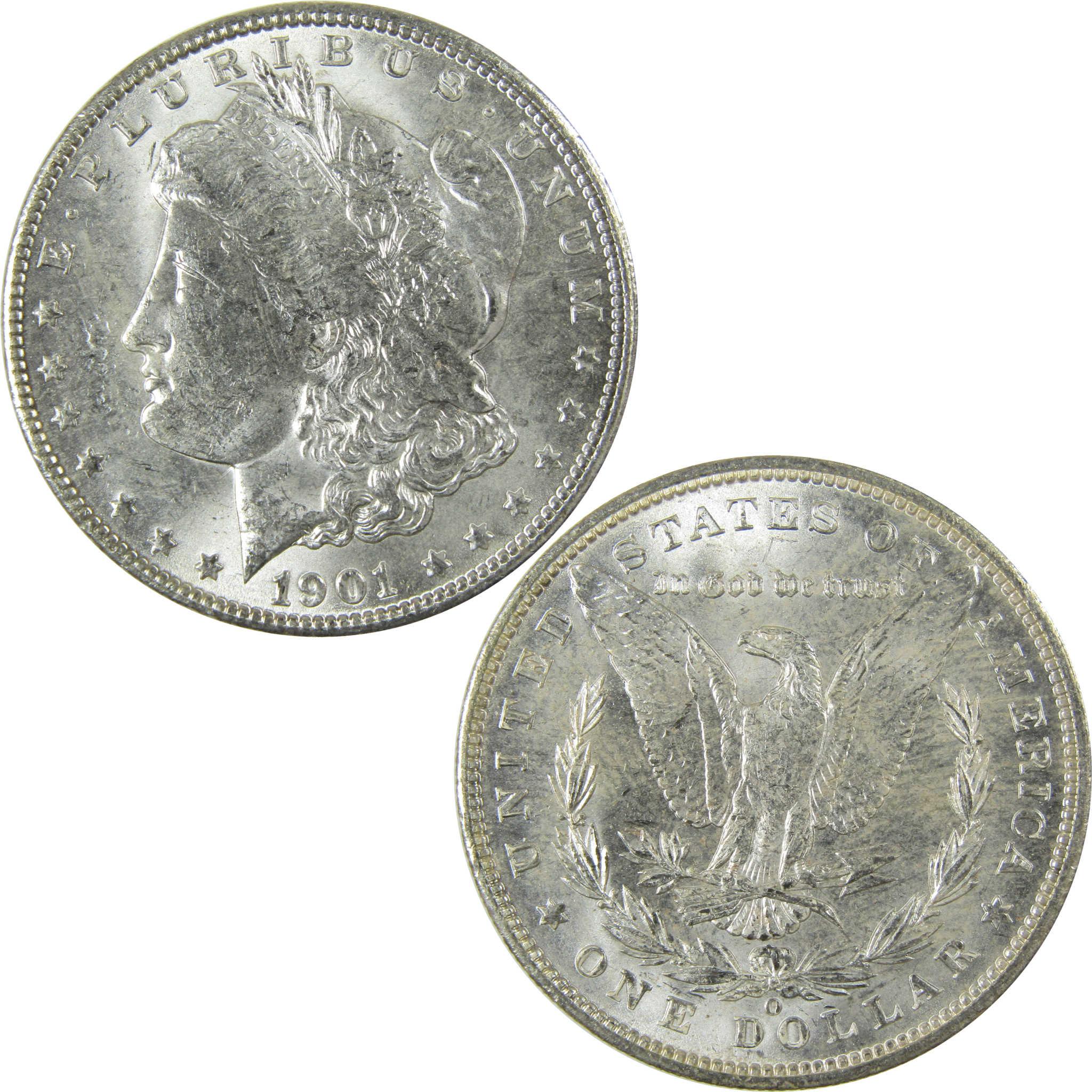 1901 O Morgan Silver Dollar Uncirculated Mint State $1 Coin SKU:I27759 - Morgan coin - Morgan silver dollar - Morgan silver dollar for sale - Profile Coins & Collectibles