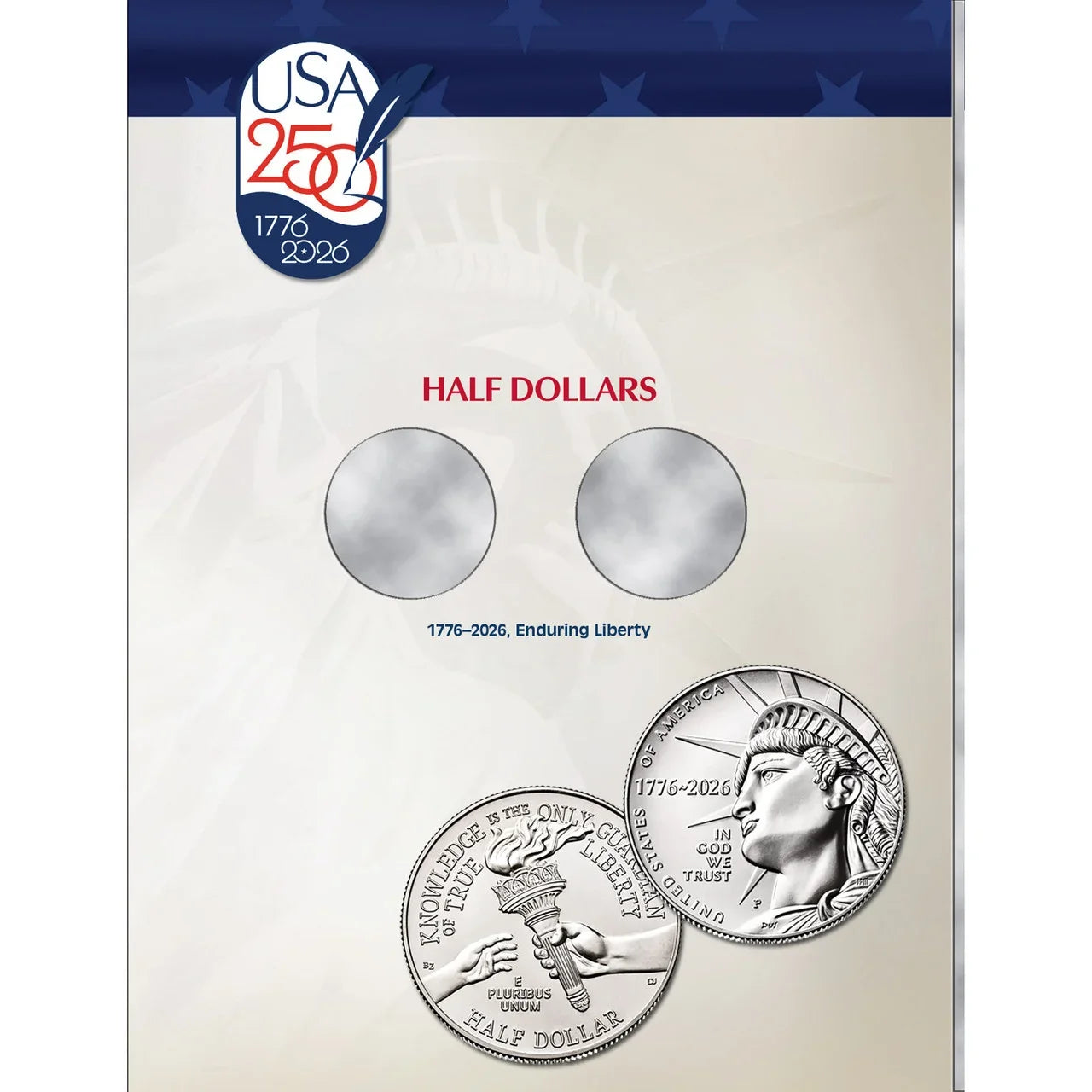 Whitman 2026 United States 250th Anniversary Collection Coin Folder