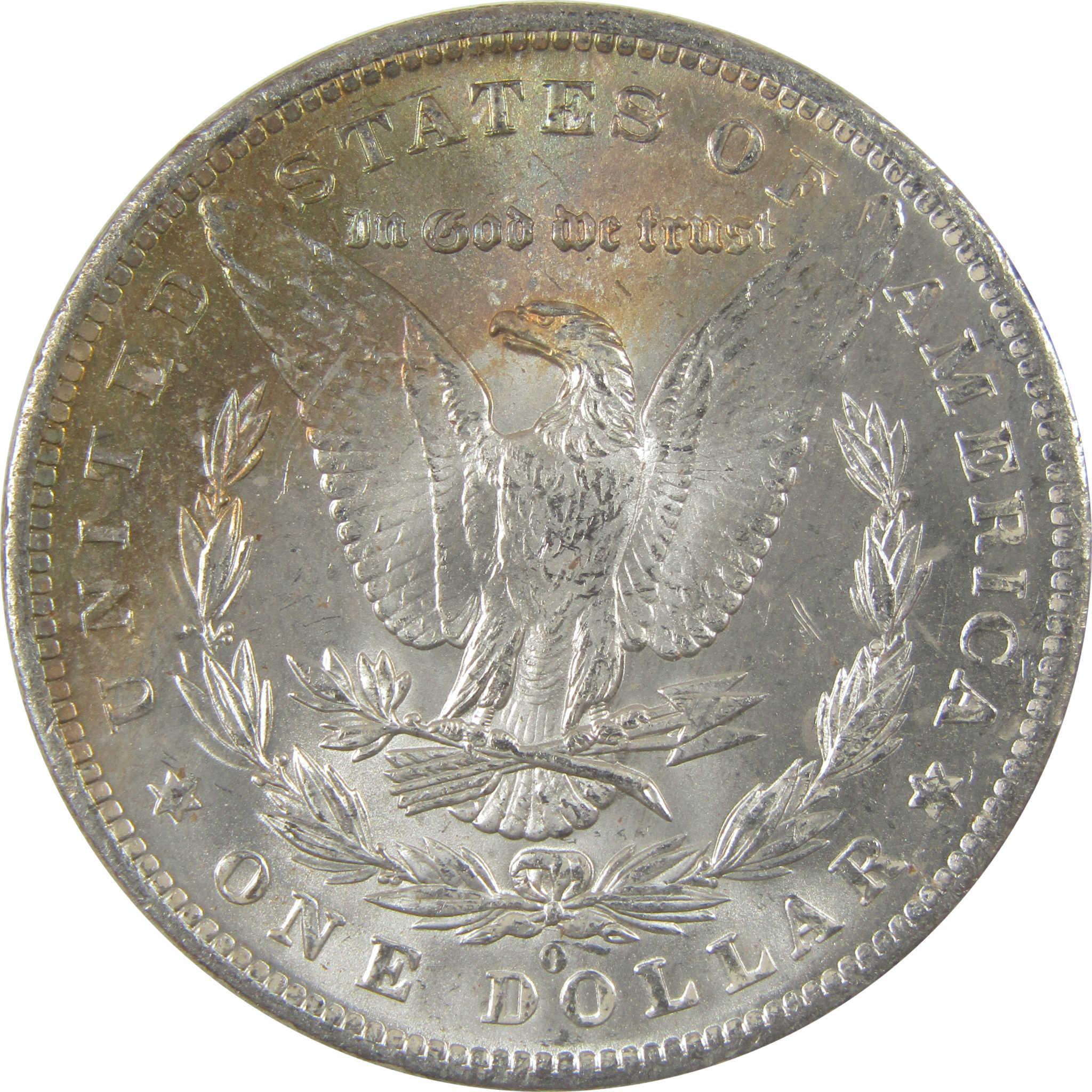 1884 O Morgan Silver Dollar BU Choice Uncirculated Toned SKU:I24176