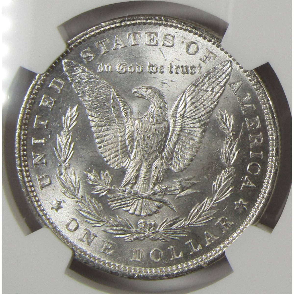 1880 Morgan Silver Dollar MS 65 NGC Uncirculated $1 Coin Collectible - Morgan coin - Morgan silver dollar - Morgan silver dollar for sale - Profile Coins & Collectibles