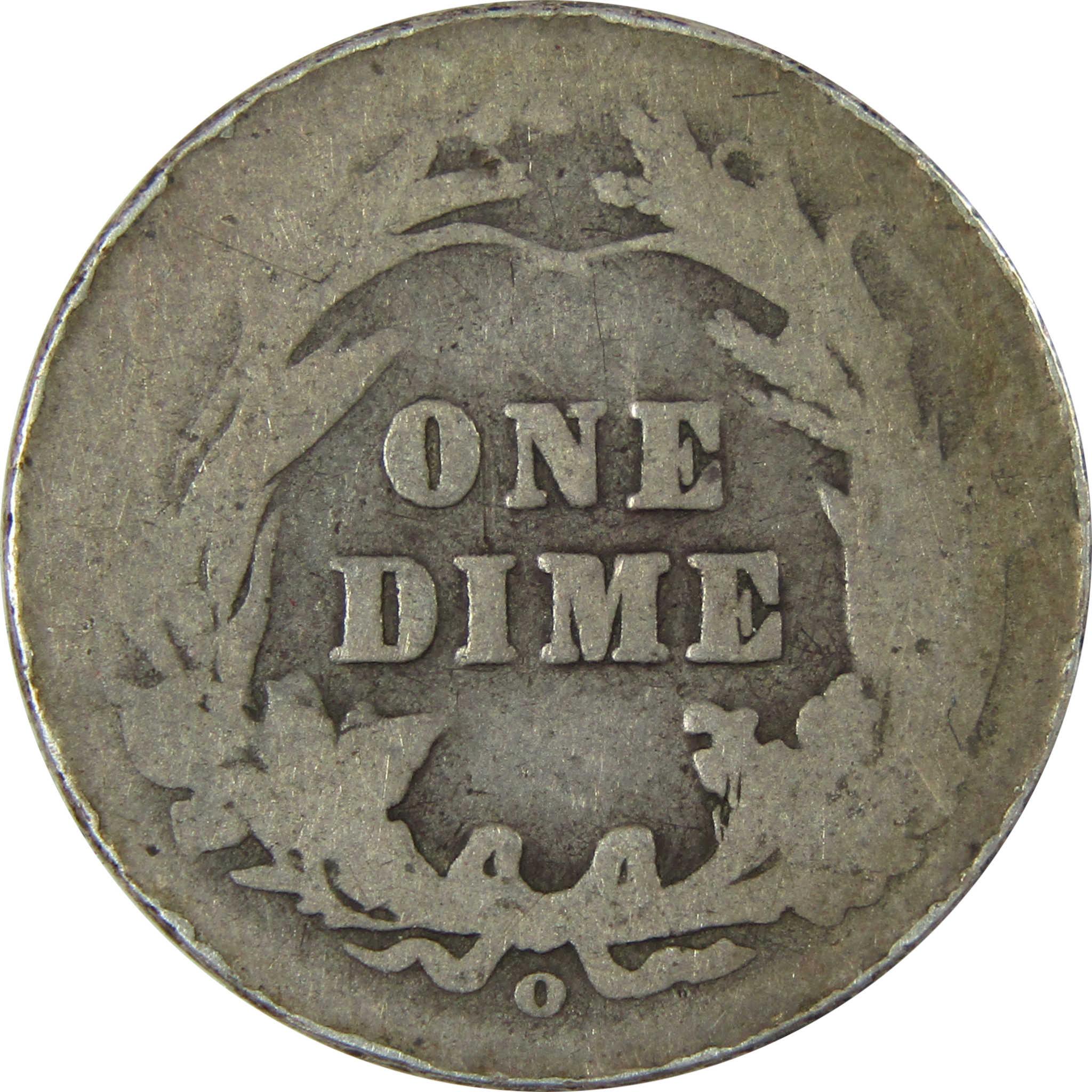 1905 O Micro O Barber Silver Dime G Good Details 10c Coin SKU:I26636