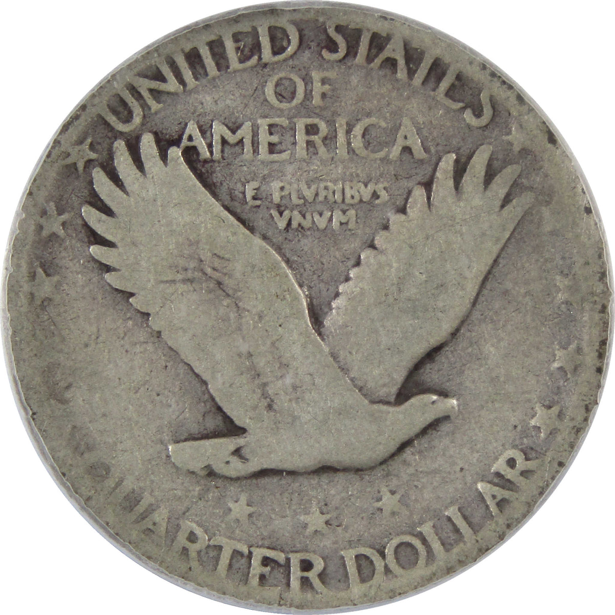 1927 S Standing Liberty Silver Quarter G 6 ICG 25c Coin SKU:I29069