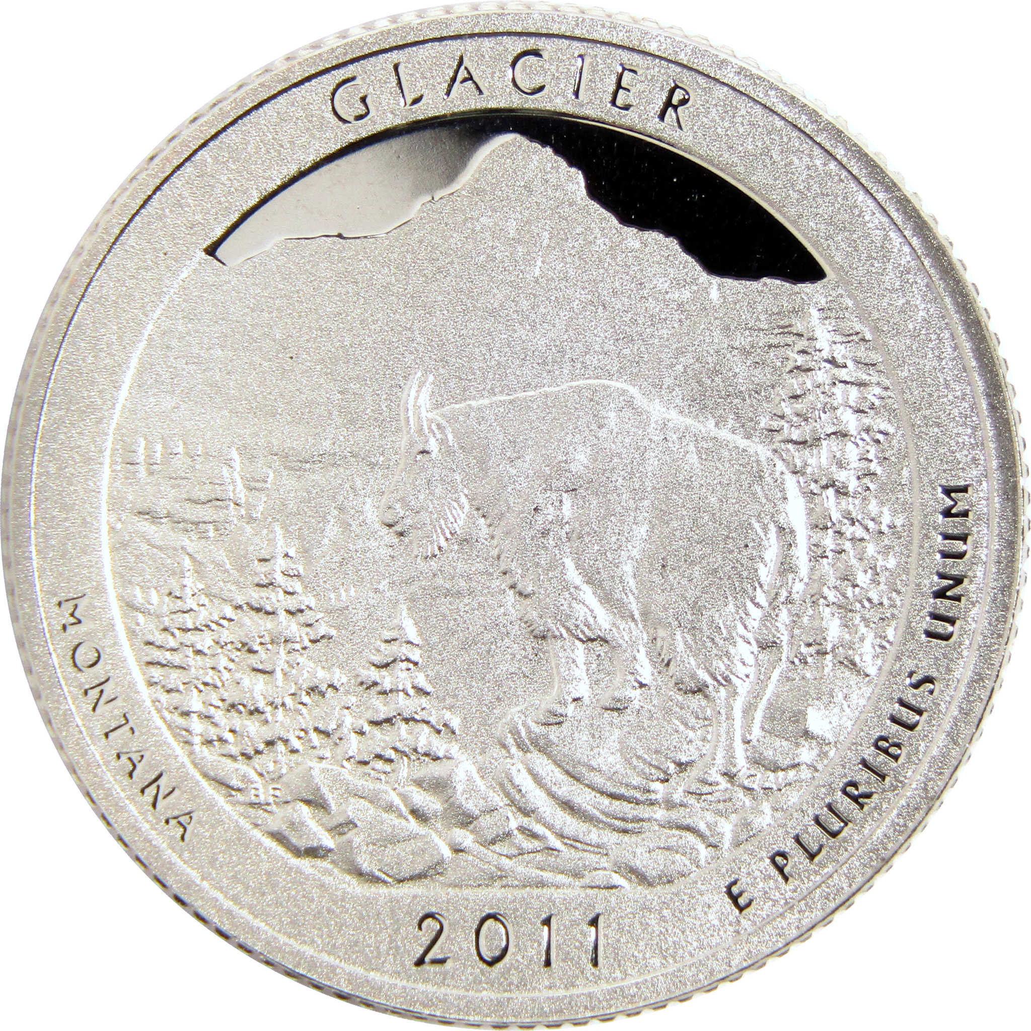 2011 S Glacier National Park Quarter Clad 25c Proof Coin