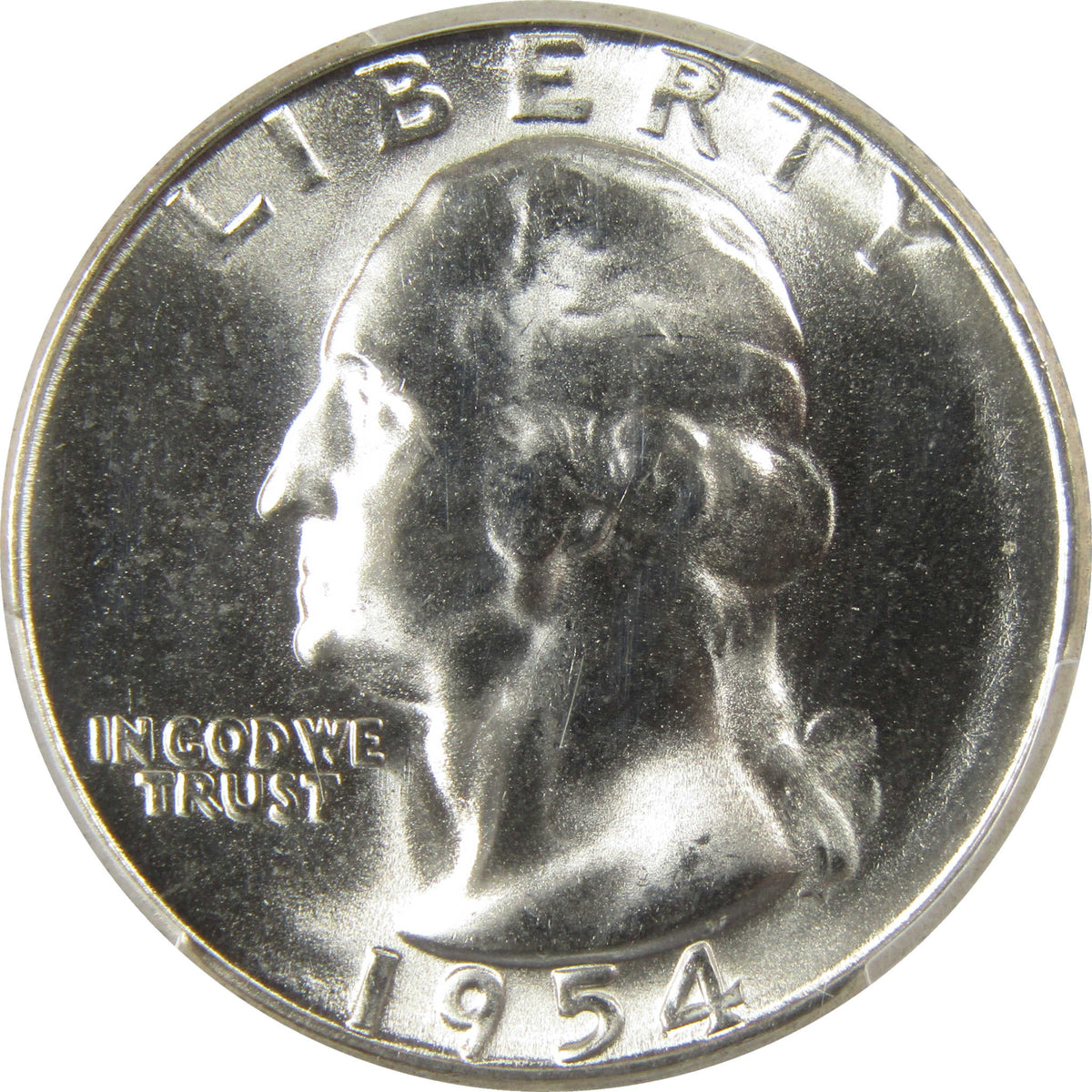 1954 S Washington Silver Quarter MS 67 PCGS 25c Coin SKU:I23409