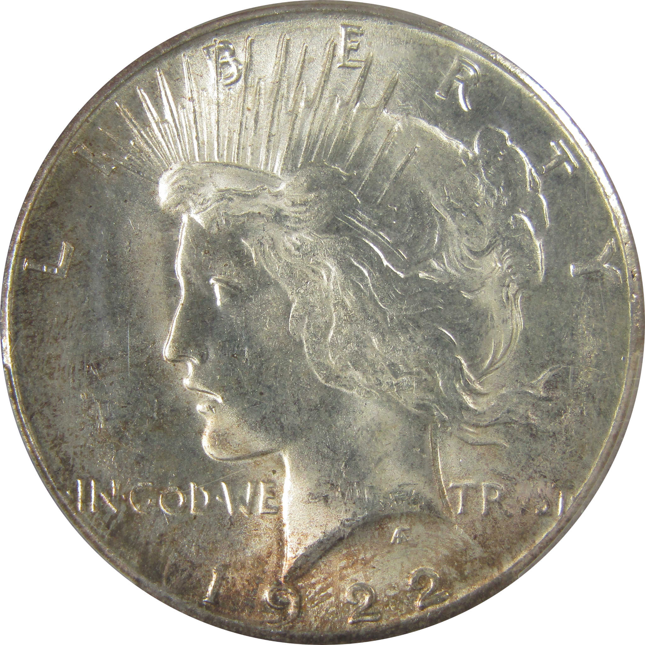 1922 S Peace Dollar MS 64 PCGS Silver Uncirculated $1 Coin SKU:I23363