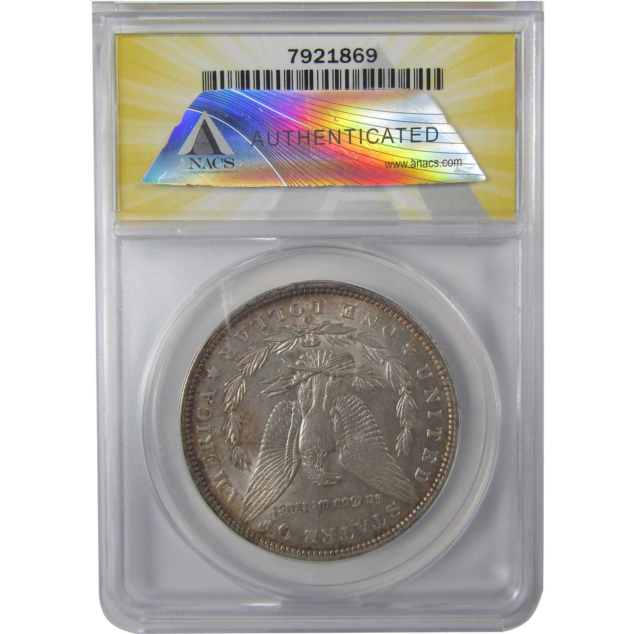 1889 O Morgan Silver Dollar AU 58 ANACS $1 Coin SKU:I24989 - Morgan coin - Morgan silver dollar - Morgan silver dollar for sale - Profile Coins & Collectibles