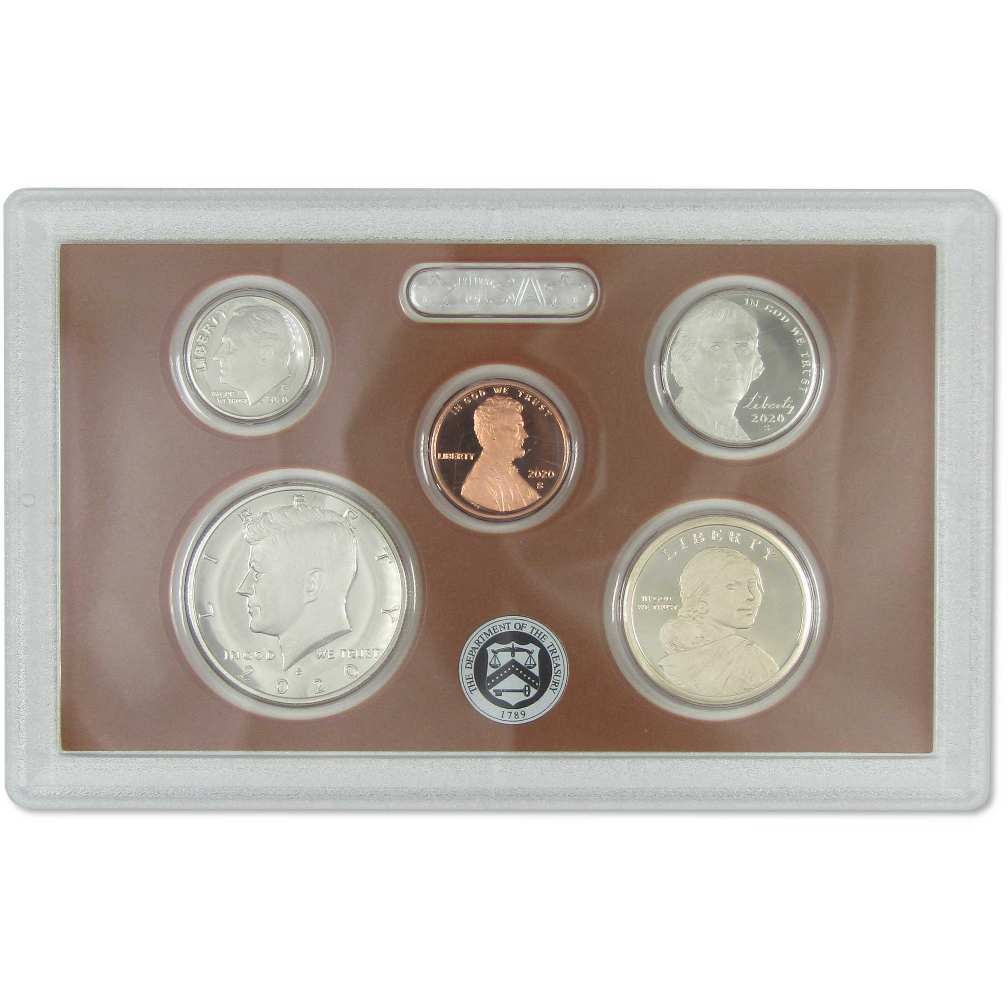2020 Clad Proof Set U.S. Mint OGP COA No West Point Proof Nickel