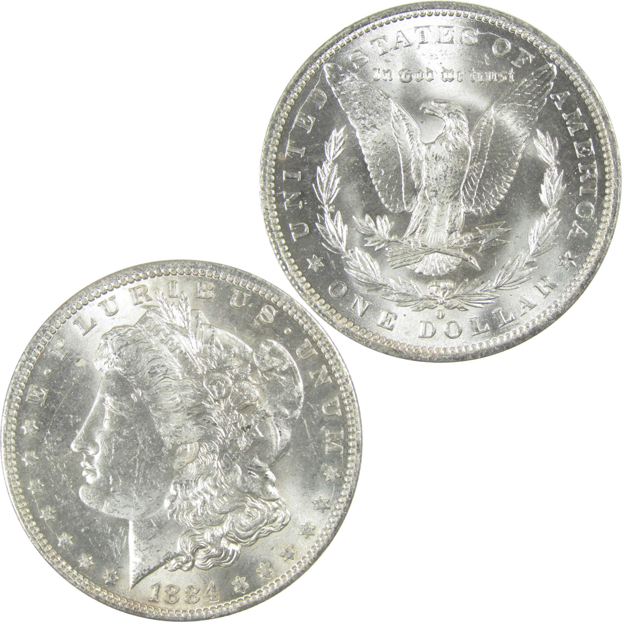 1884 O Morgan Silver Dollar Uncirculated Mint State $1 Coin SKU:I27484 - Morgan coin - Morgan silver dollar - Morgan silver dollar for sale - Profile Coins & Collectibles