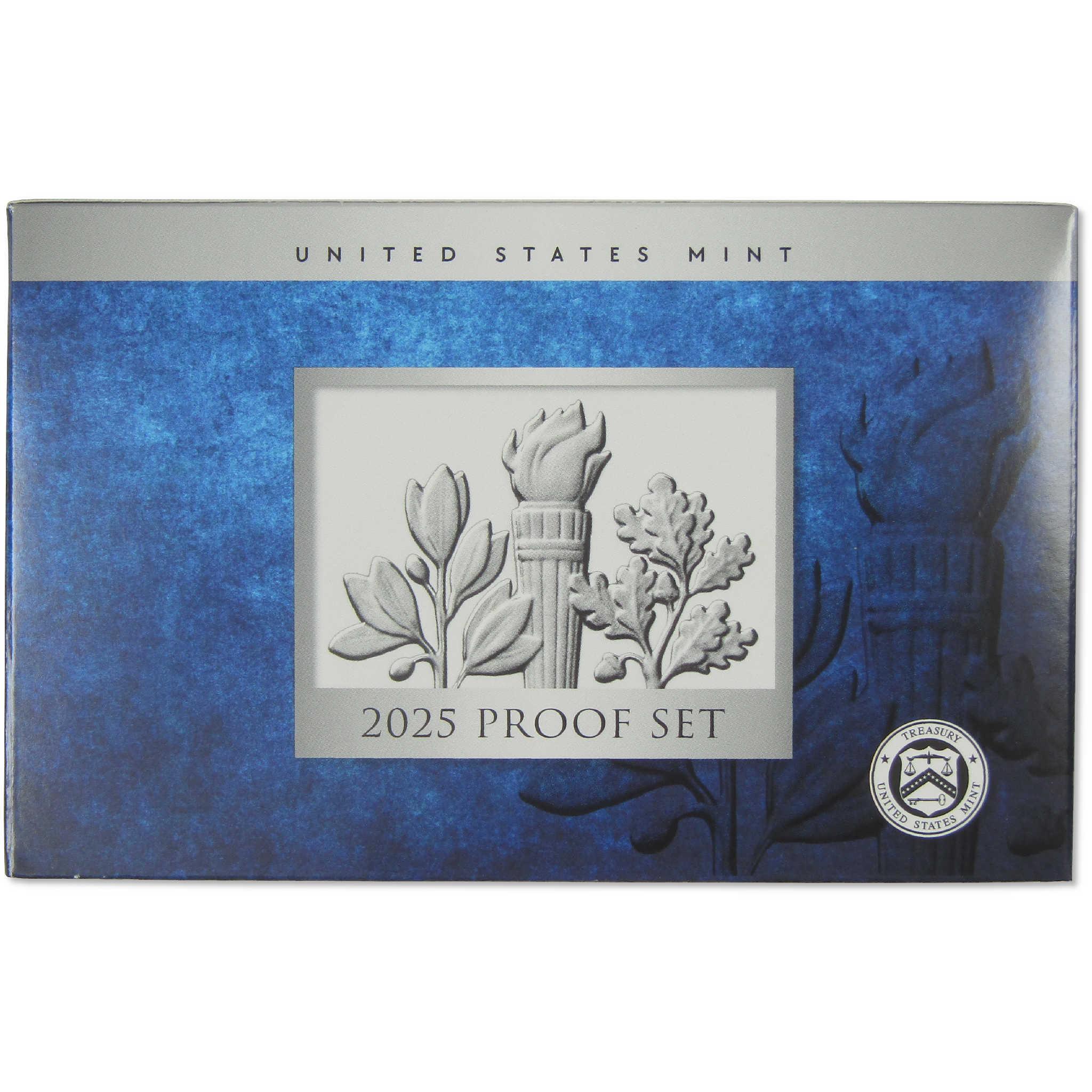 2025 Clad Proof Set U.S. Mint Original Government Packaging OGP COA