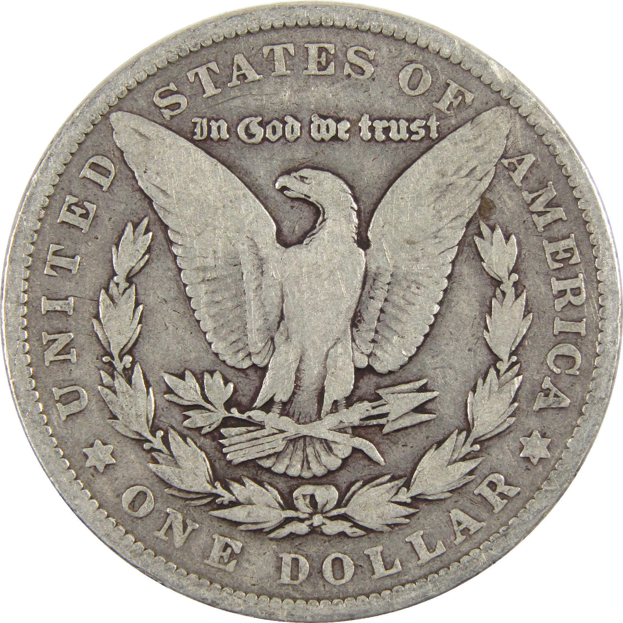 1900 Morgan Dollar VG Very Good Silver $1 Coin - Morgan coin - Morgan silver dollar - Morgan silver dollar for sale - Profile Coins & Collectibles