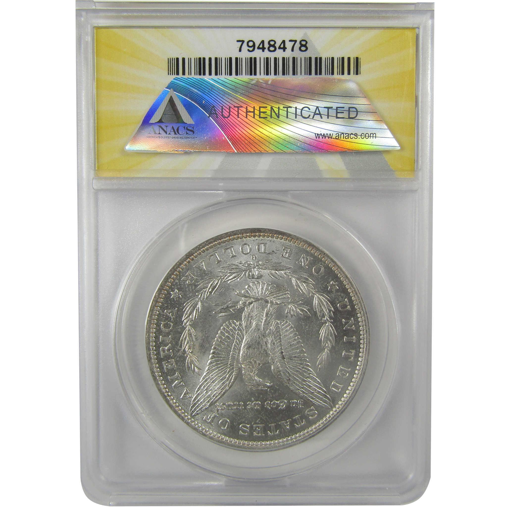 1882 O/S VAM-4 Recessed Top 100 Morgan Dollar MS 62 ANACS SKU:I21950 - Morgan coin - Morgan silver dollar - Morgan silver dollar for sale - Profile Coins & Collectibles