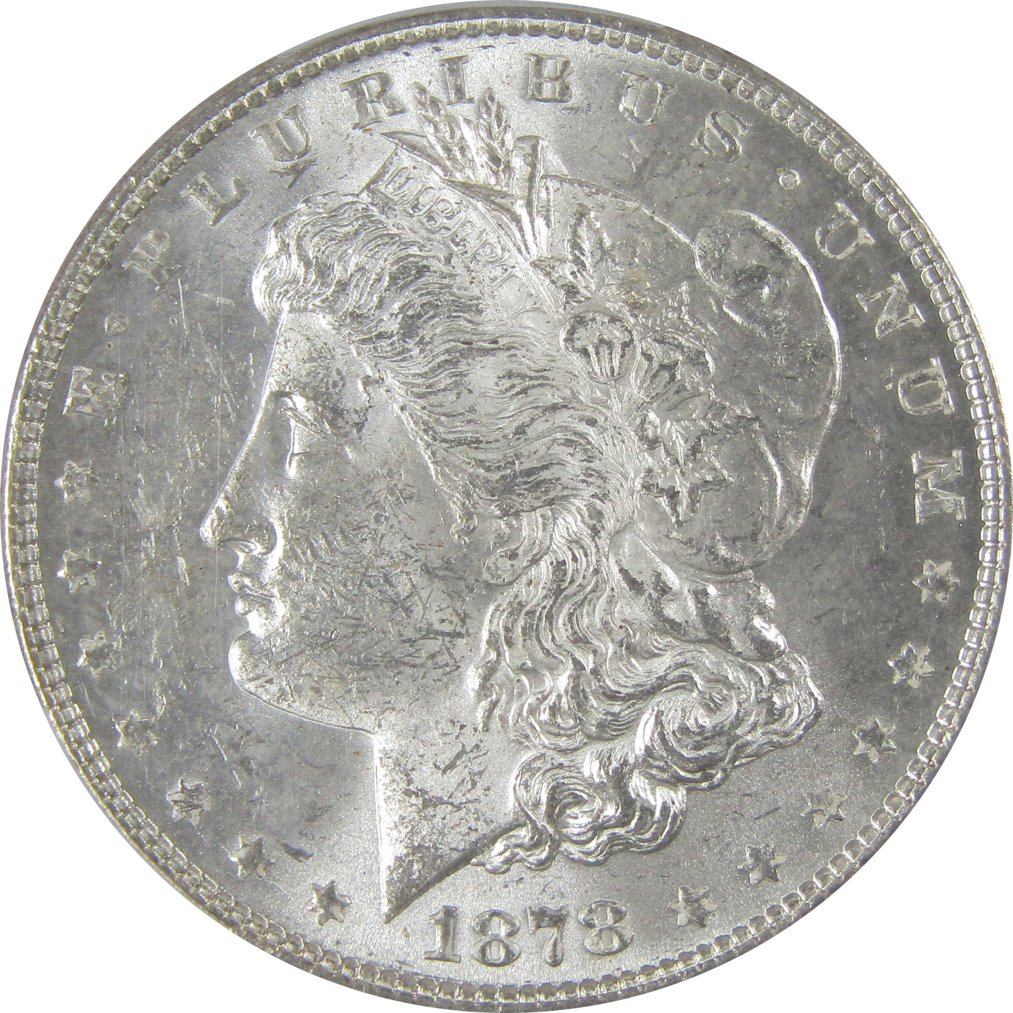1878 7/8TF Strong Morgan Dollar MS 62 PCGS Silver $1 Coin SKU:I22928 - Morgan coin - Morgan silver dollar - Morgan silver dollar for sale - Profile Coins & Collectibles