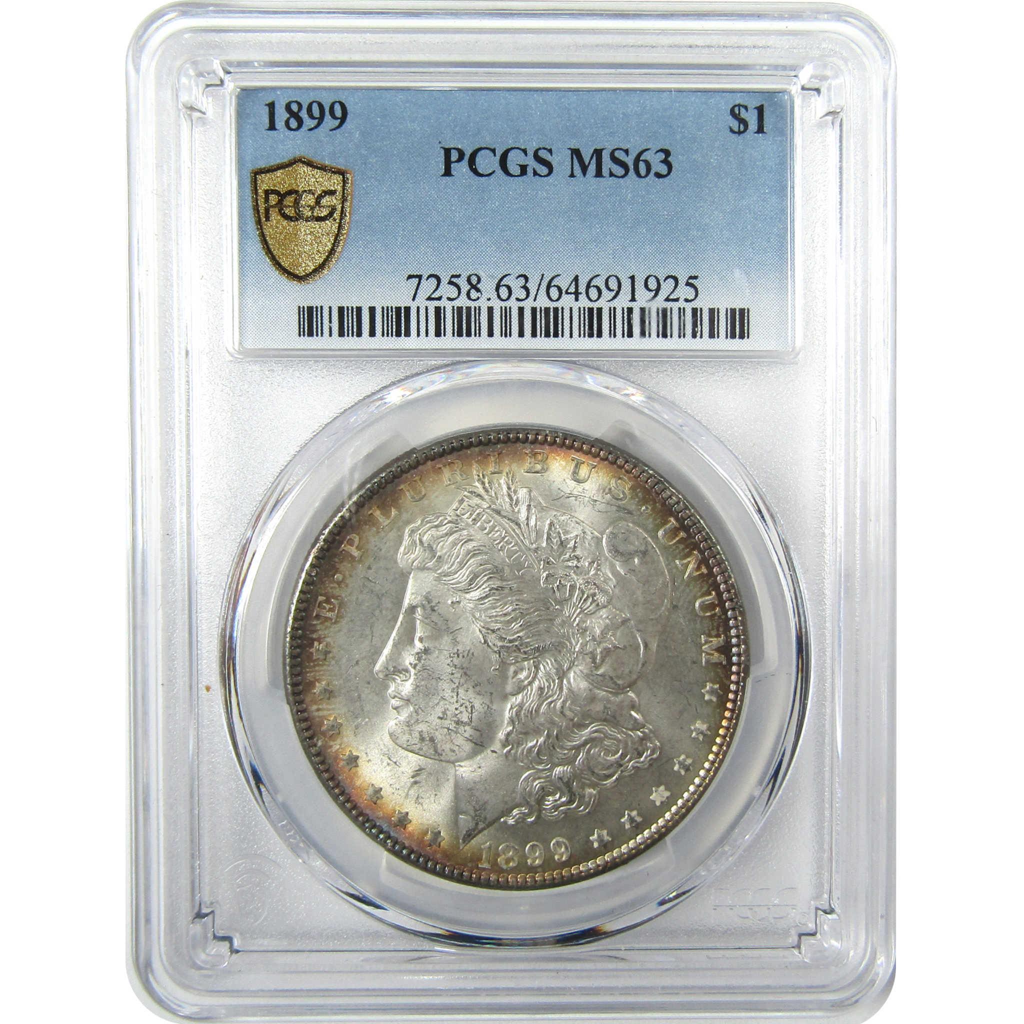 1899 Morgan Silver Dollar MS 63 PCGS Uncirculated $1 Coin SKU:I27447 - Morgan coin - Morgan silver dollar - Morgan silver dollar for sale - Profile Coins & Collectibles